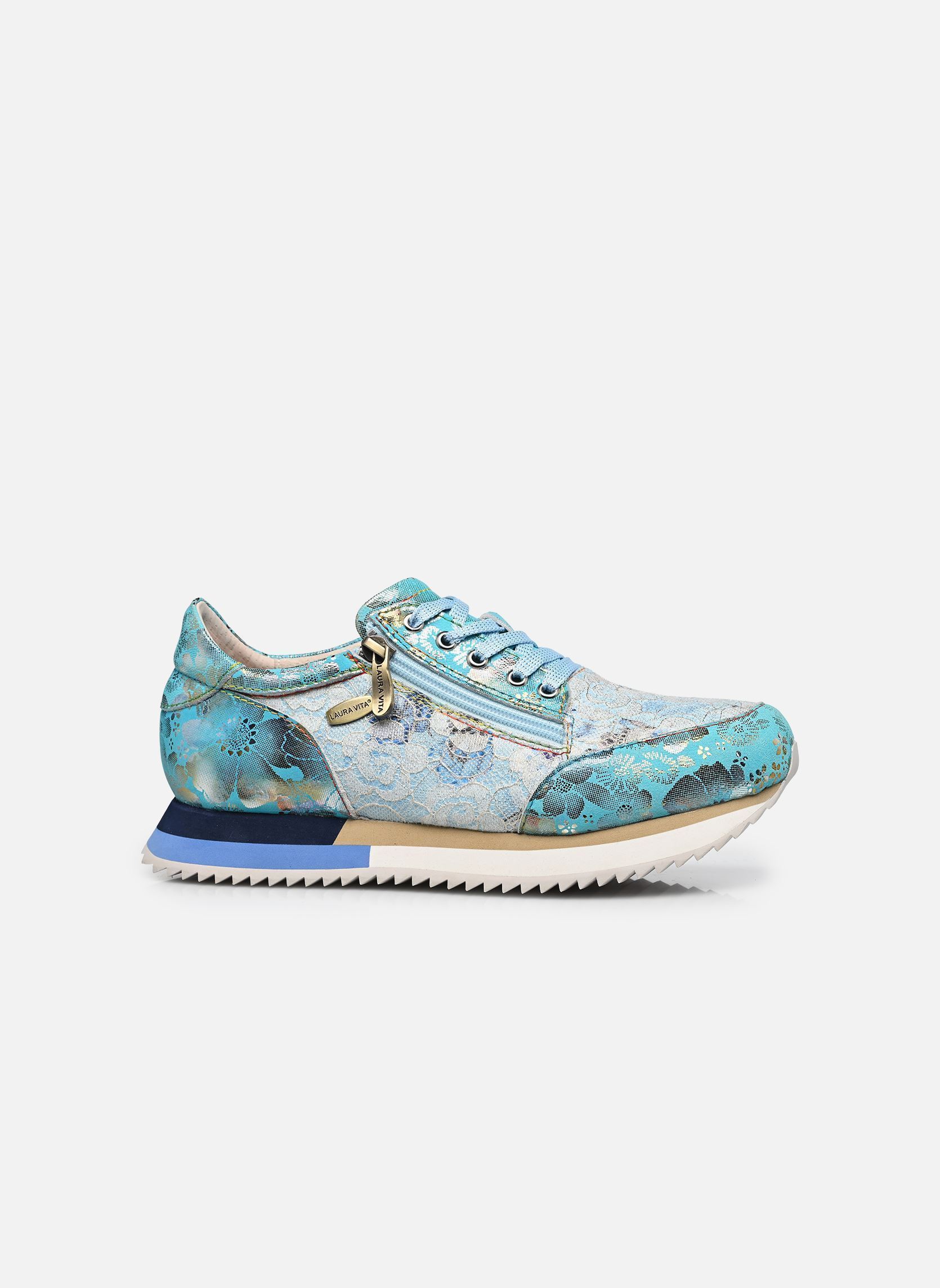 Sneaker DELPHINE 06 damen blau Laura Vita Sneaker DELPHINE 06 damen blau INDIGO