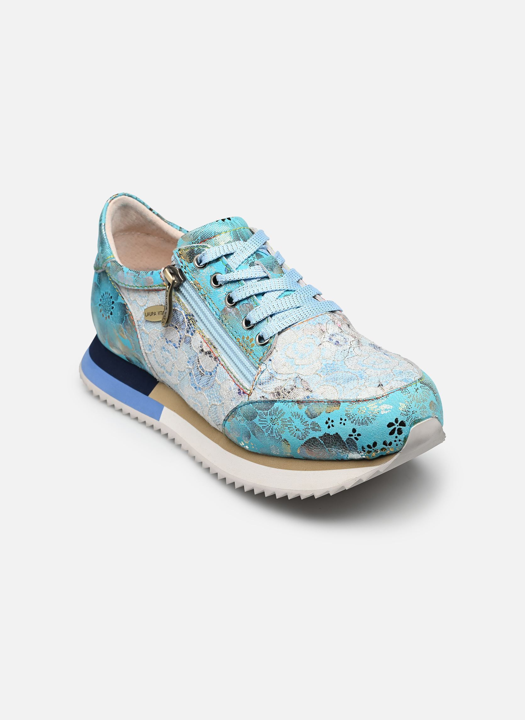 Sneaker DELPHINE 06 damen blau Laura Vita Sneaker DELPHINE 06 damen blau INDIGO