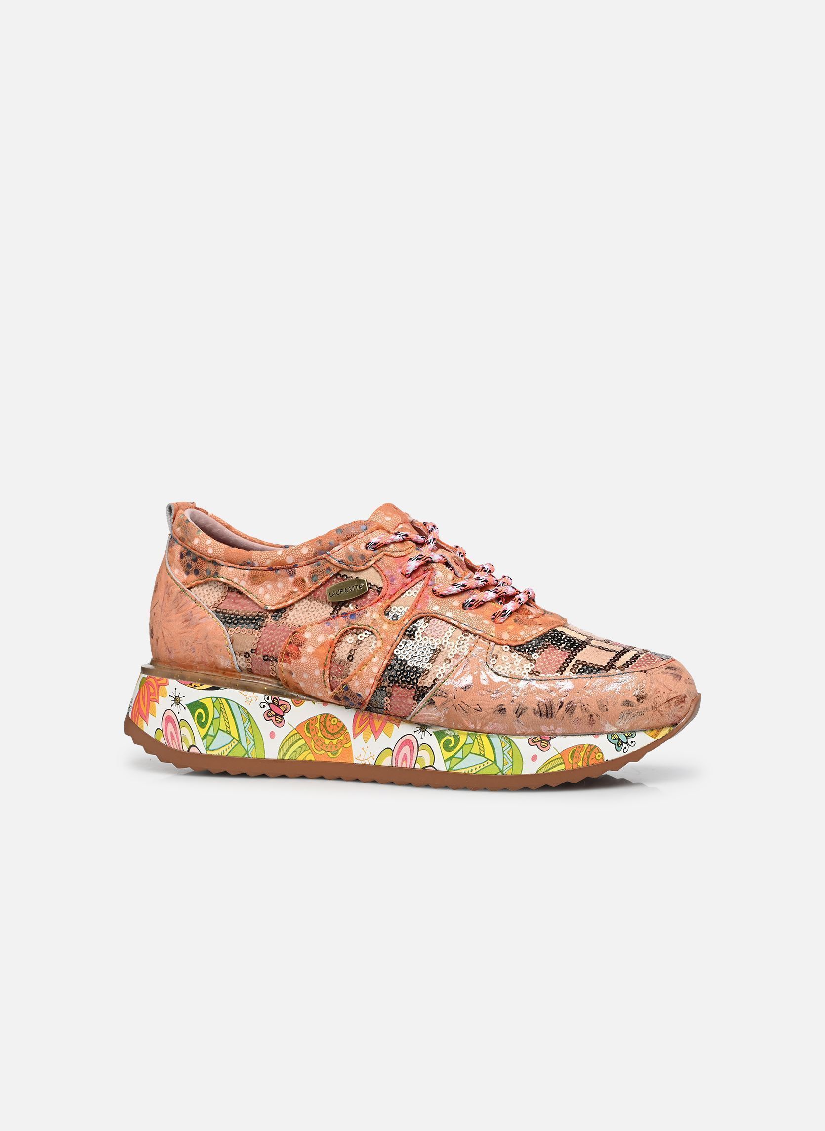 Niedrige Sneaker DELPHINE 07 damen orange Laura Vita Niedrige Sneaker DELPHINE 07 damen orange Orange