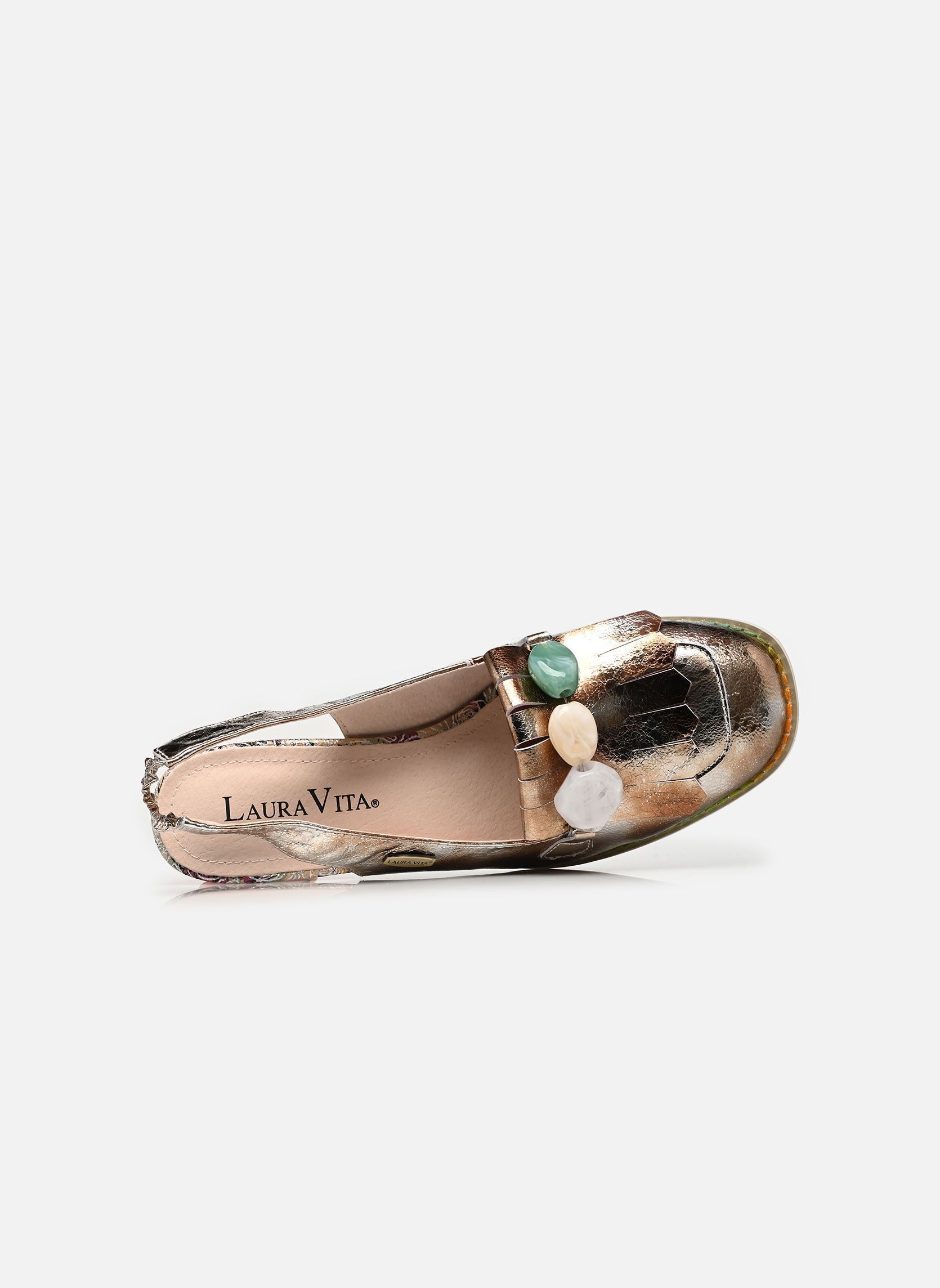Pumps mit Riemchen HICMIMO 15 damen gold und bronze Laura Vita Pumps mit Riemchen HICMIMO 15 damen gold und bronze Bronze