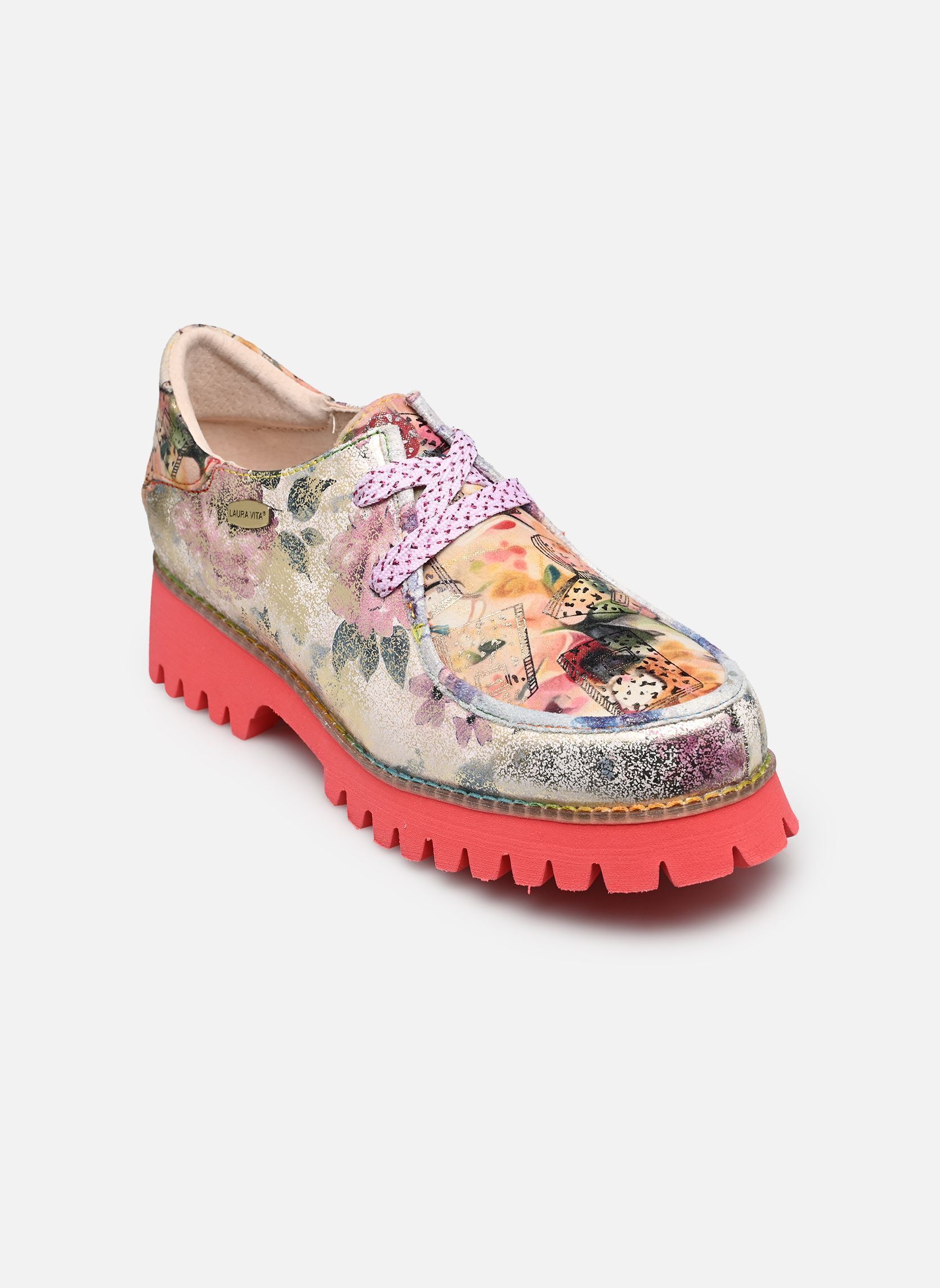 Derbies IFCIGO 62 femme multicolore Laura Vita Derbies IFCIGO 62 femme multicolore Rouge