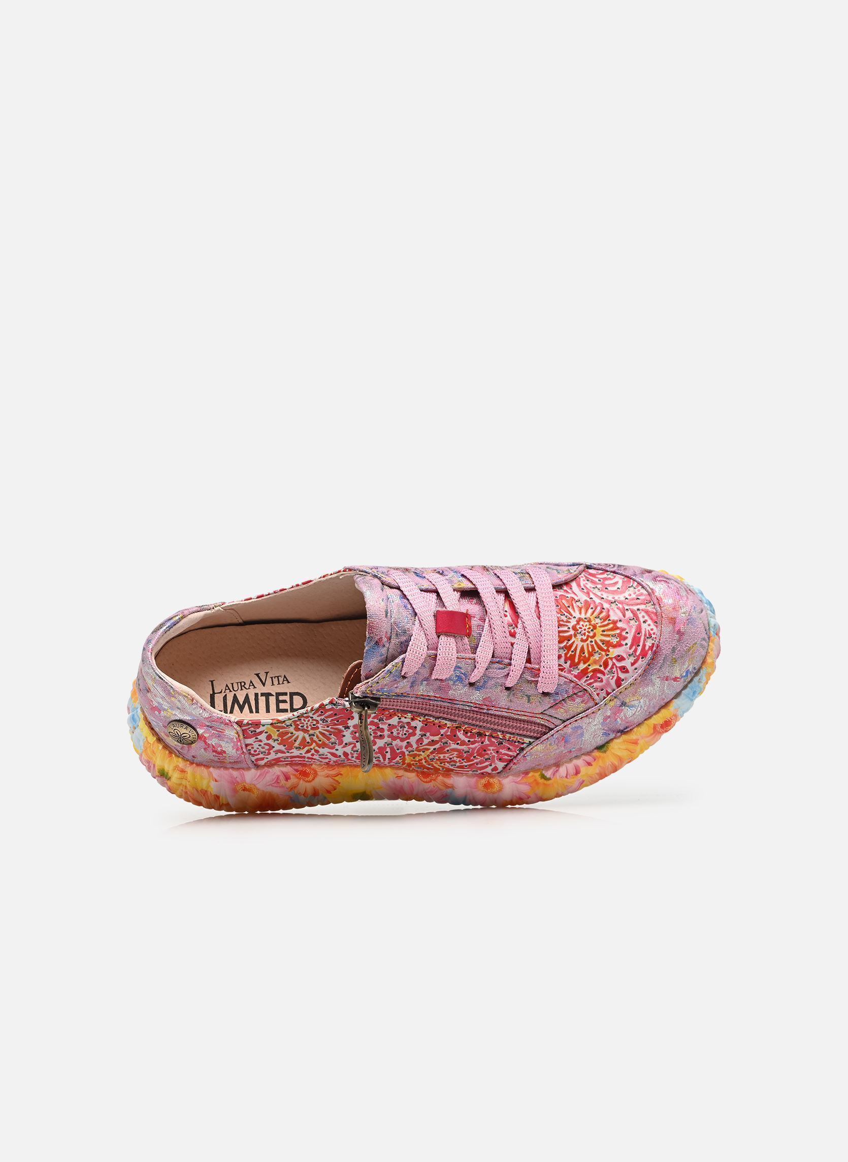 Sneaker NIKITO 57 damen rosa Laura Vita Sneaker NIKITO 57 damen rosa Cerise