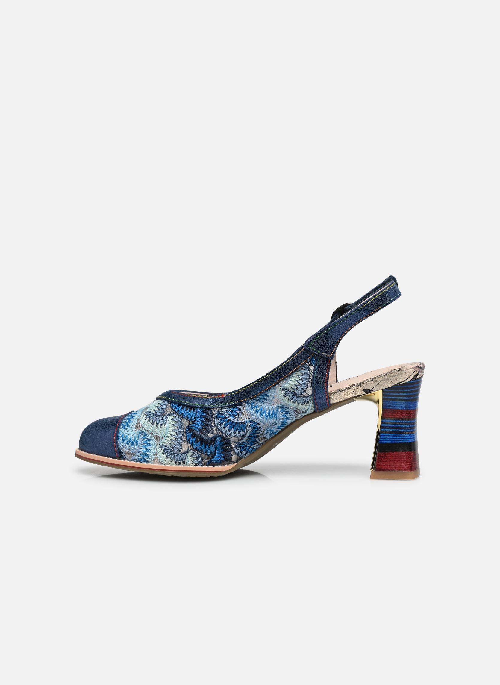 Slingback pumps SABINAO 09 dames blauw Laura Vita Slingback pumps SABINAO 09 dames blauw Bleu