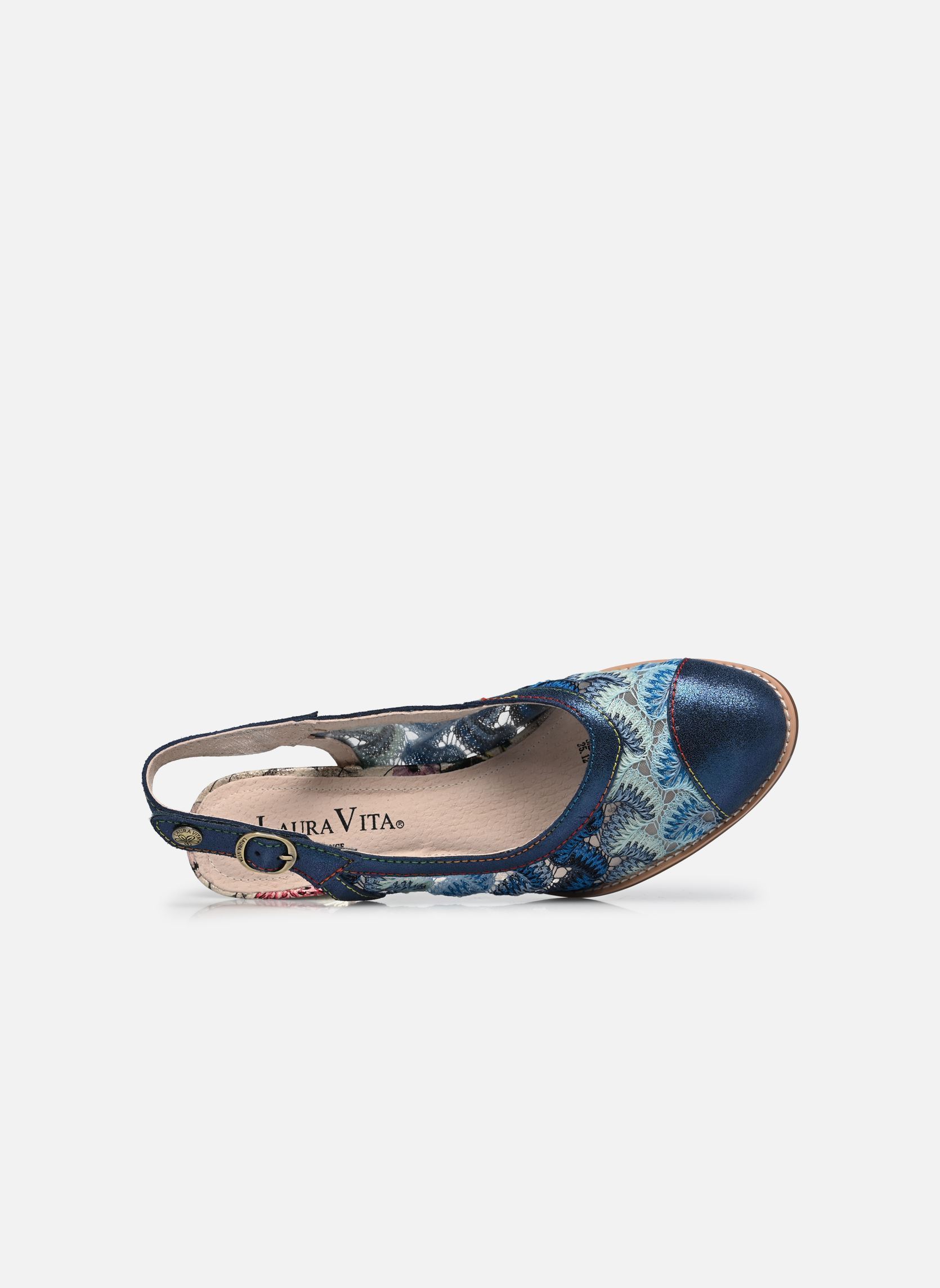 Slingback pumps SABINAO 09 dames blauw Laura Vita Slingback pumps SABINAO 09 dames blauw Bleu