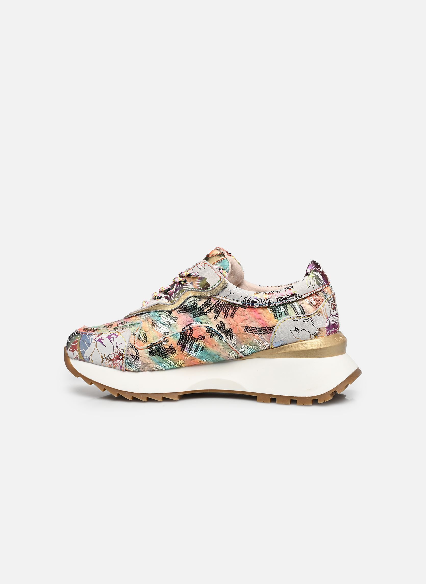 Baskets TELLAO 06 femme multicolore Laura Vita Baskets TELLAO 06 femme multicolore Beige