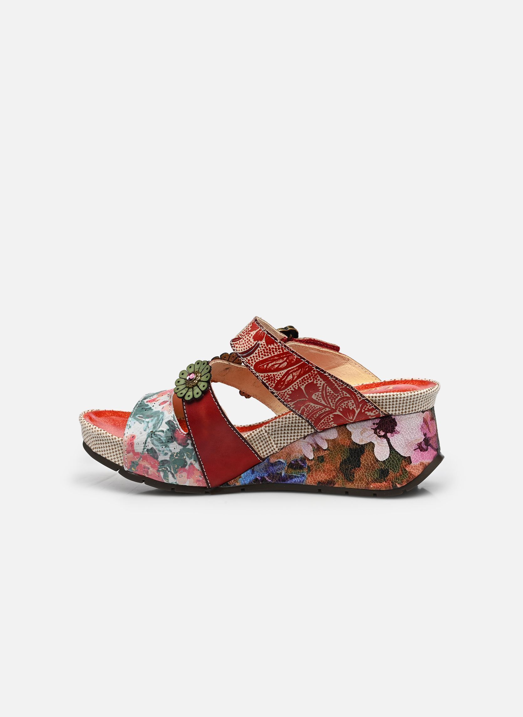 Pantoletten und Clogs BARRY 30 damen rot Laura Vita Pantoletten und Clogs BARRY 30 damen rot Rouge