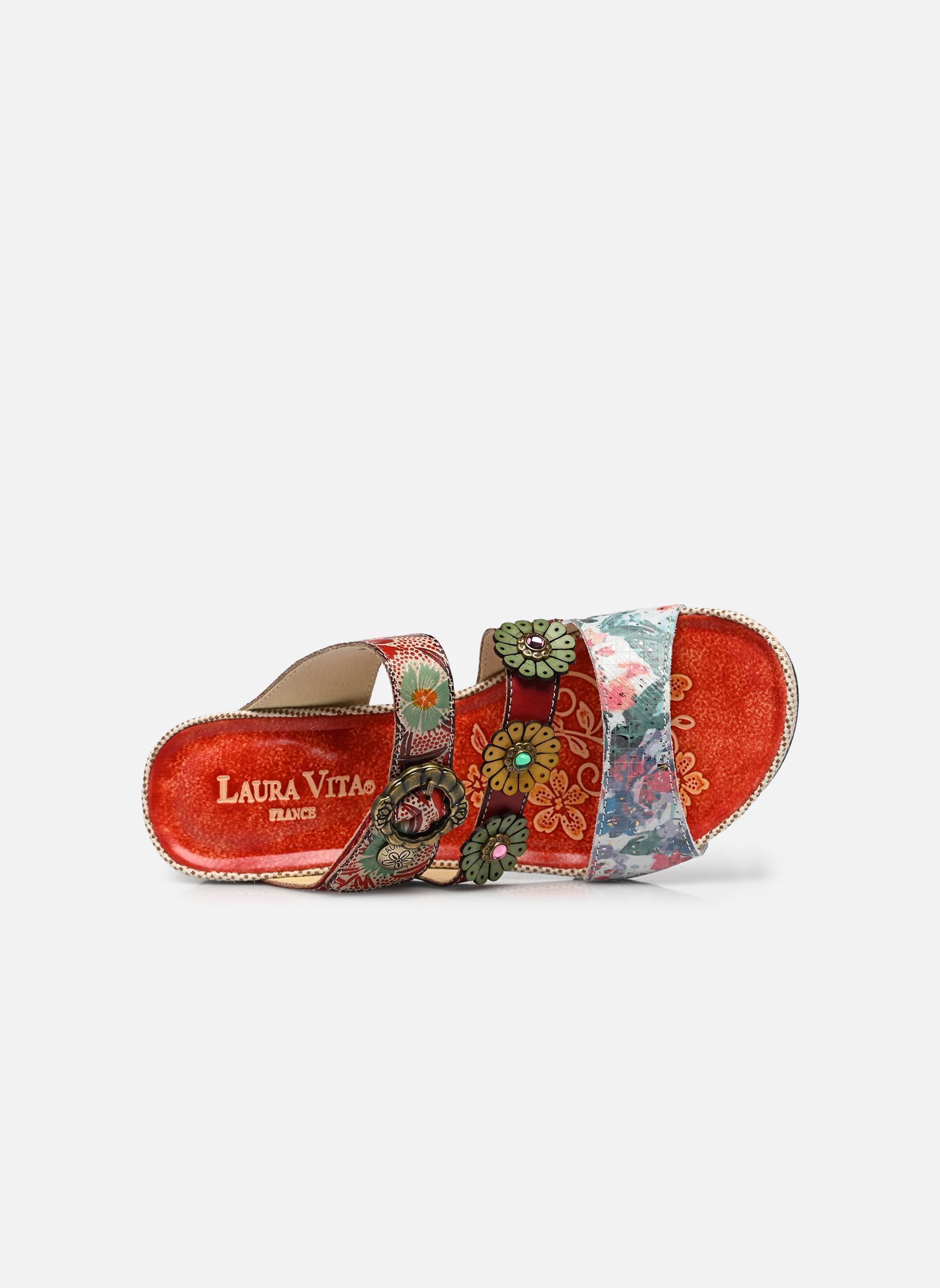 Pantoletten und Clogs BARRY 30 damen rot Laura Vita Pantoletten und Clogs BARRY 30 damen rot Rouge