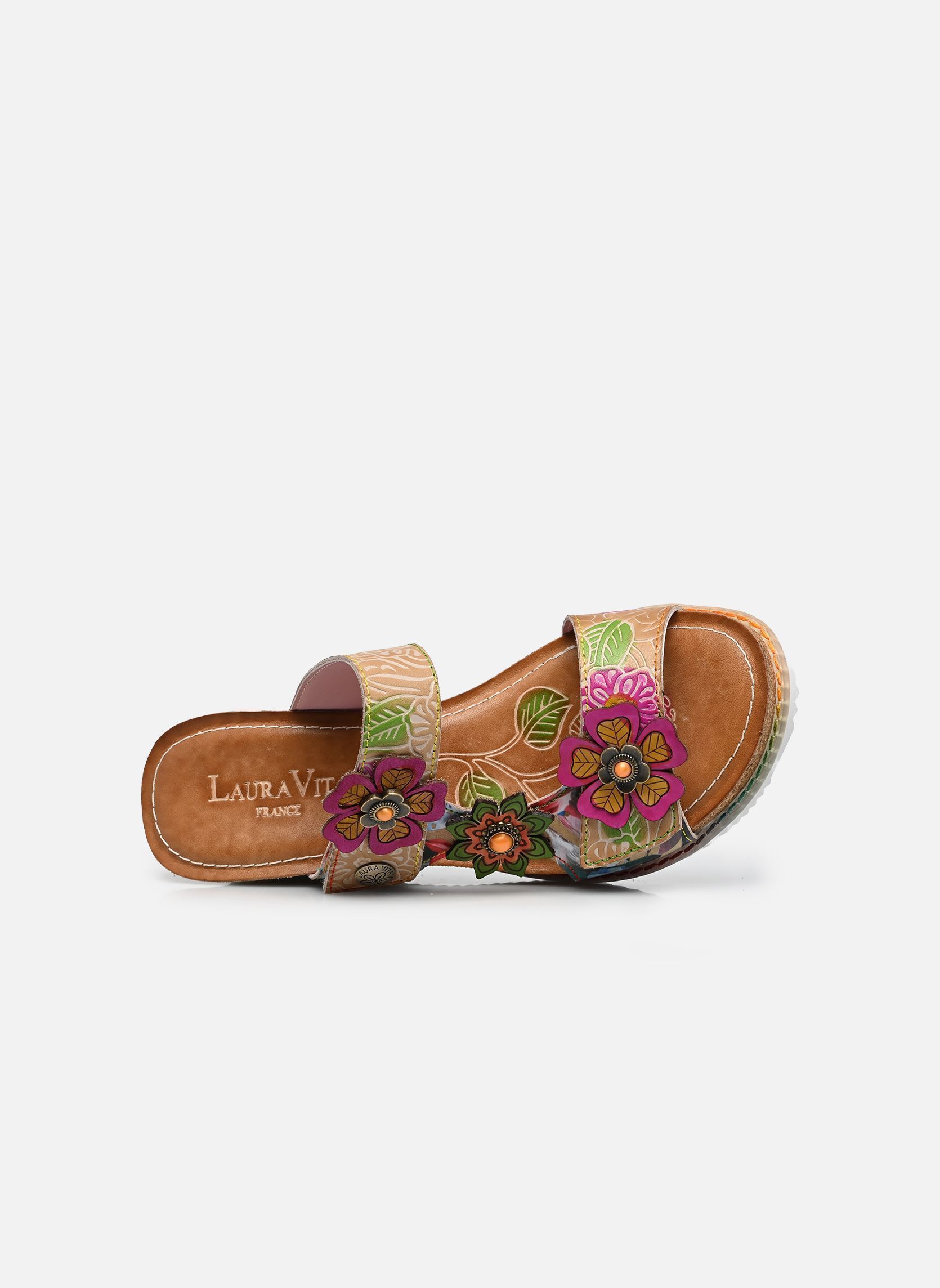 Mules et sabots BONITO 31 femme rose Laura Vita Mules et sabots BONITO 31 femme rose Beige