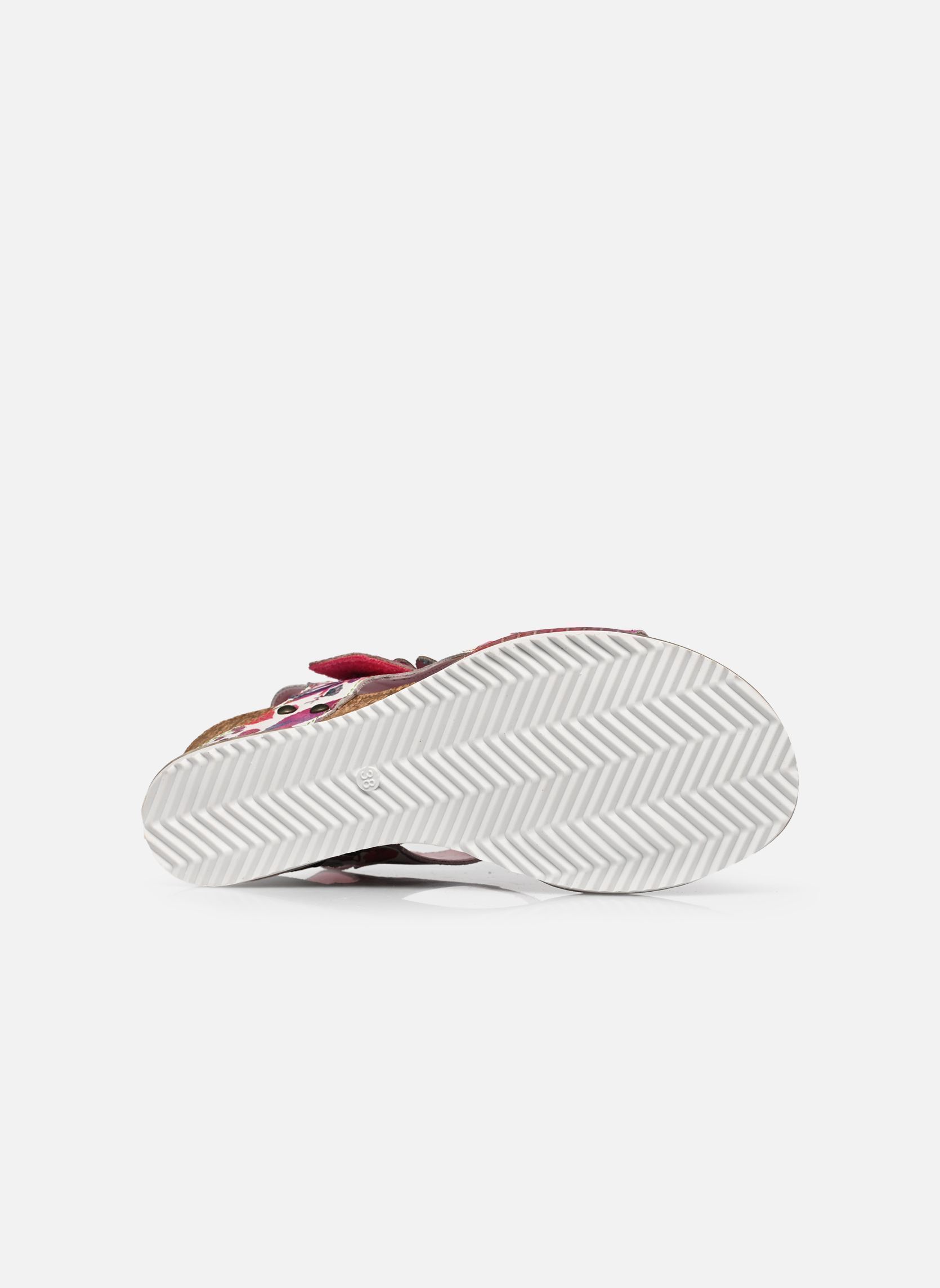 Sandales compensées et plateformes BONITO 38 femme rose Laura Vita Sandales compensées et plateformes BONITO 38 femme rose Fushia