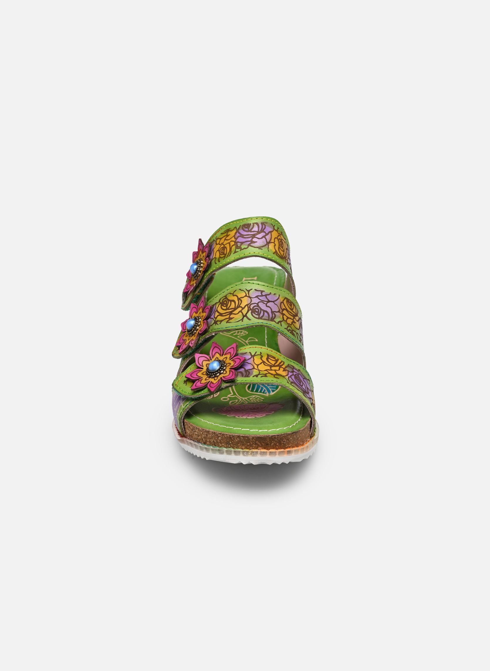 Pantoletten und Clogs BONITO 42 damen grün Laura Vita Pantoletten und Clogs BONITO 42 damen grün Vert