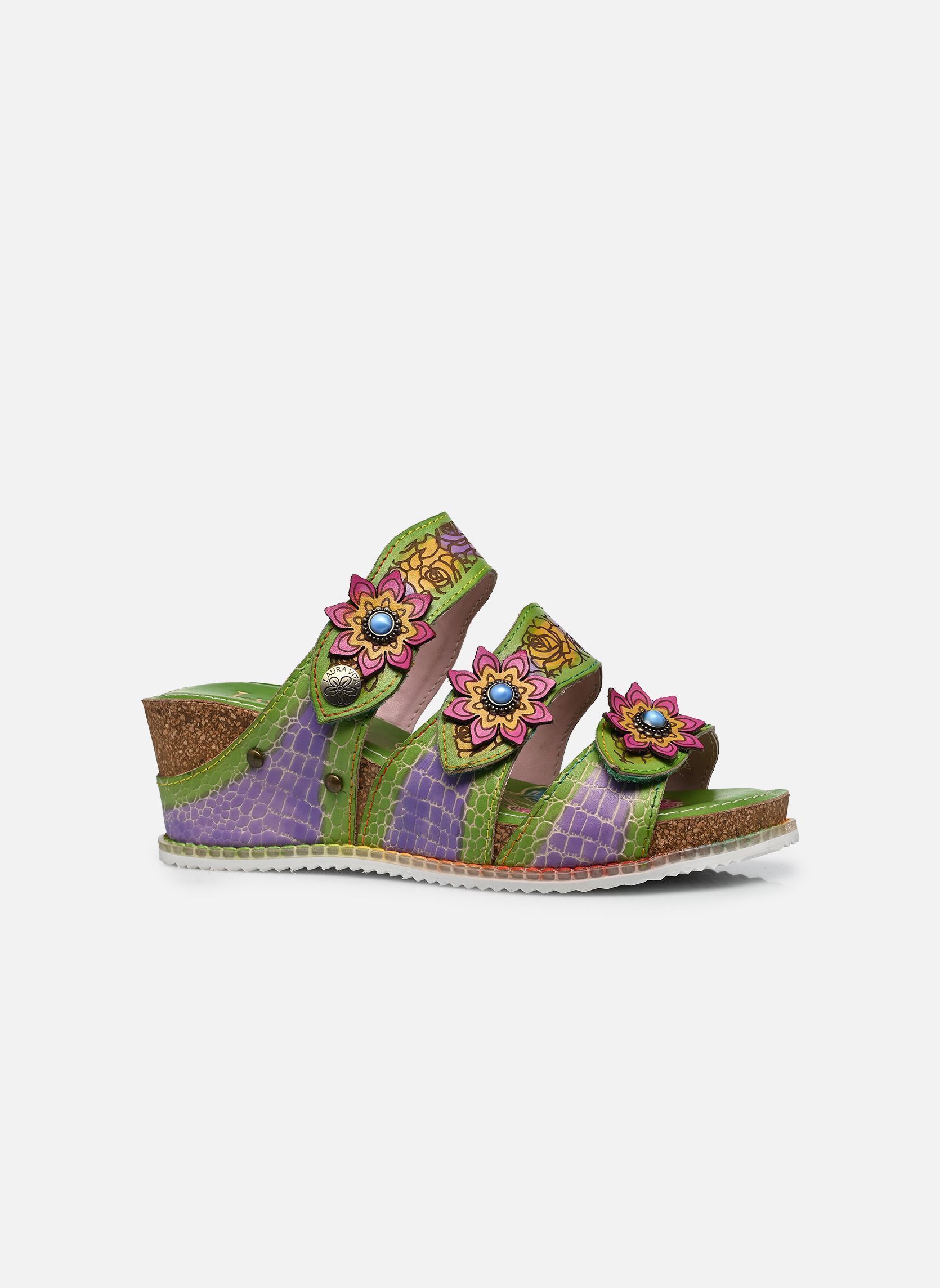 Pantoletten und Clogs BONITO 42 damen grün Laura Vita Pantoletten und Clogs BONITO 42 damen grün Vert