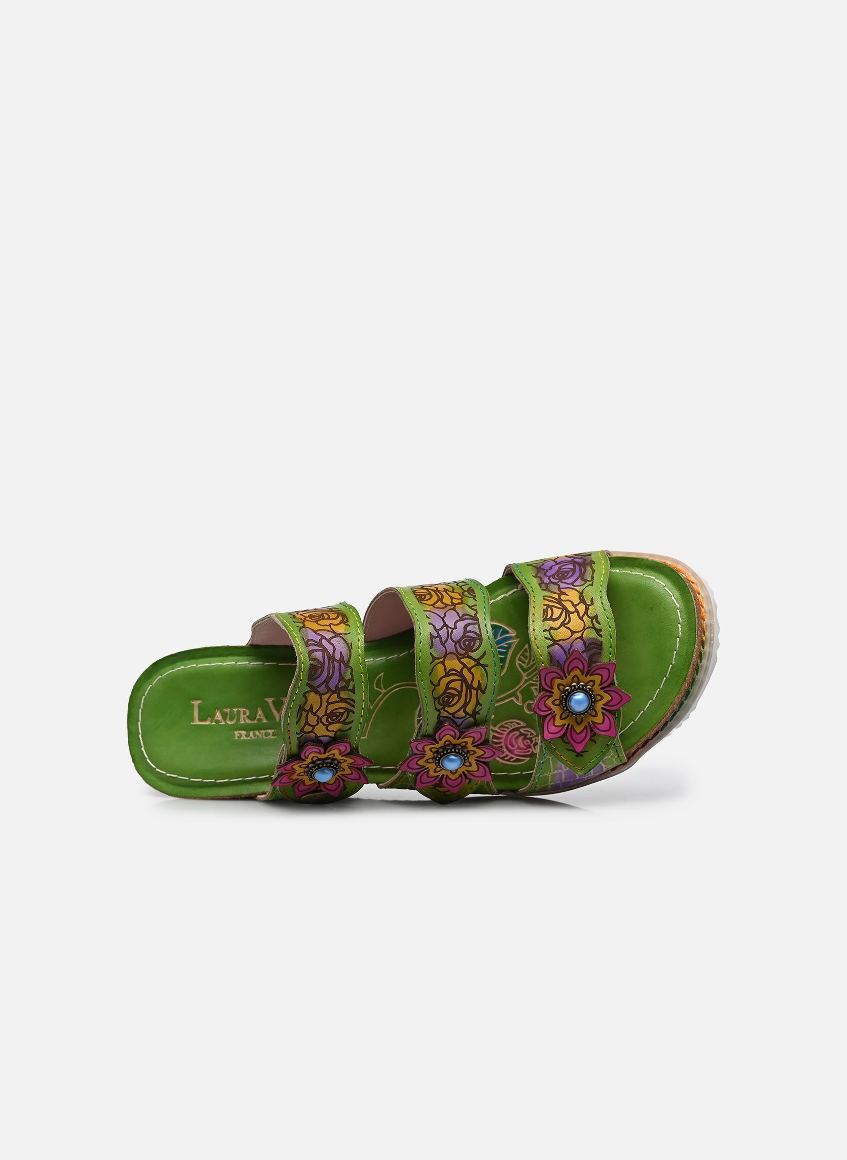 Pantoletten und Clogs BONITO 42 damen grün Laura Vita Pantoletten und Clogs BONITO 42 damen grün Vert