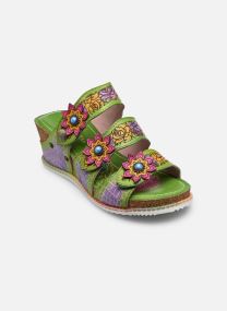 Pantoletten und Clogs BONITO 42 damen grün Laura Vita Pantoletten und Clogs BONITO 42 damen grün Vert