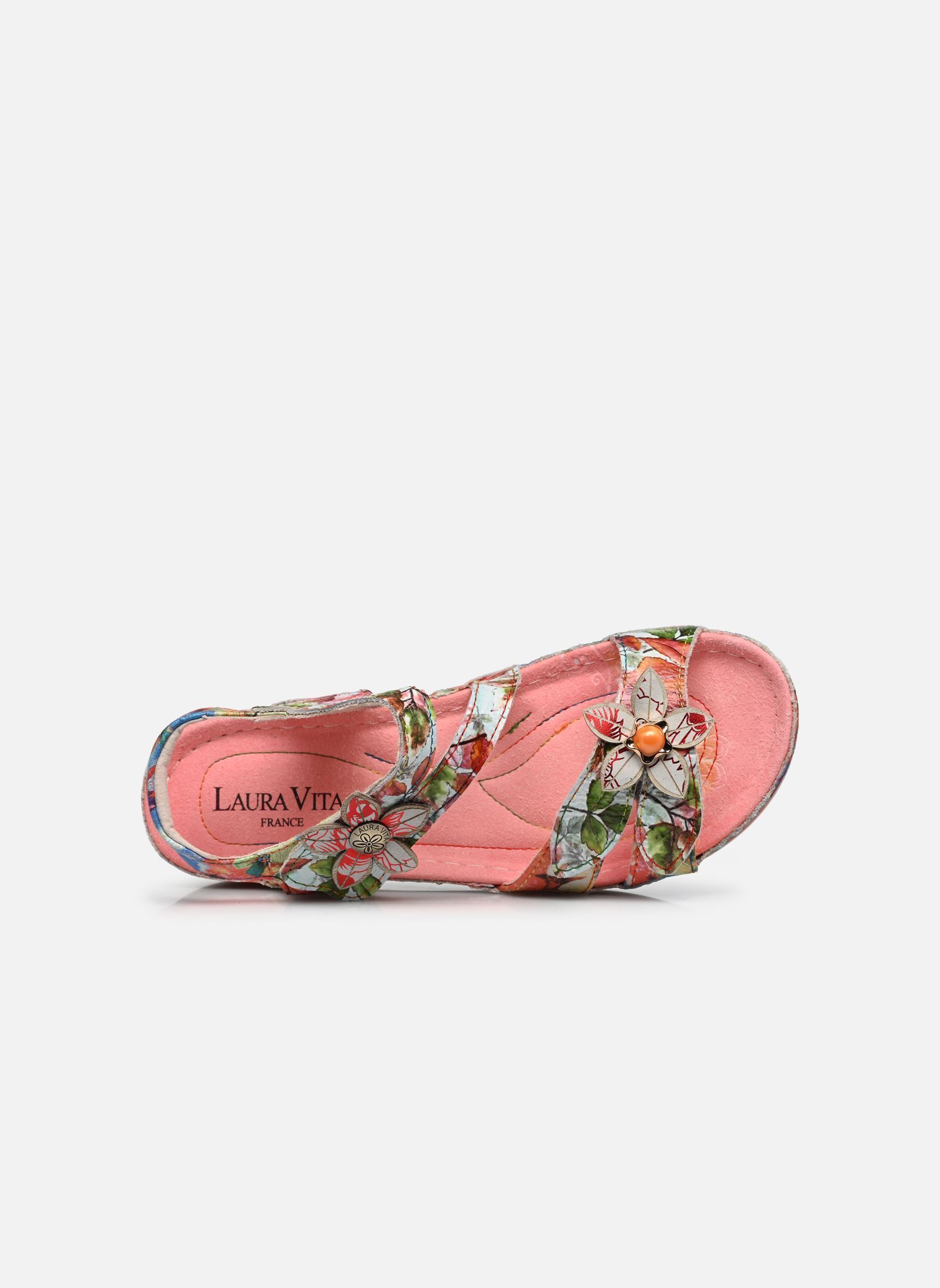 Keil- und Plateausandalen BRCUELO 118 damen rosa Laura Vita Keil- und Plateausandalen BRCUELO 118 damen rosa Cerise