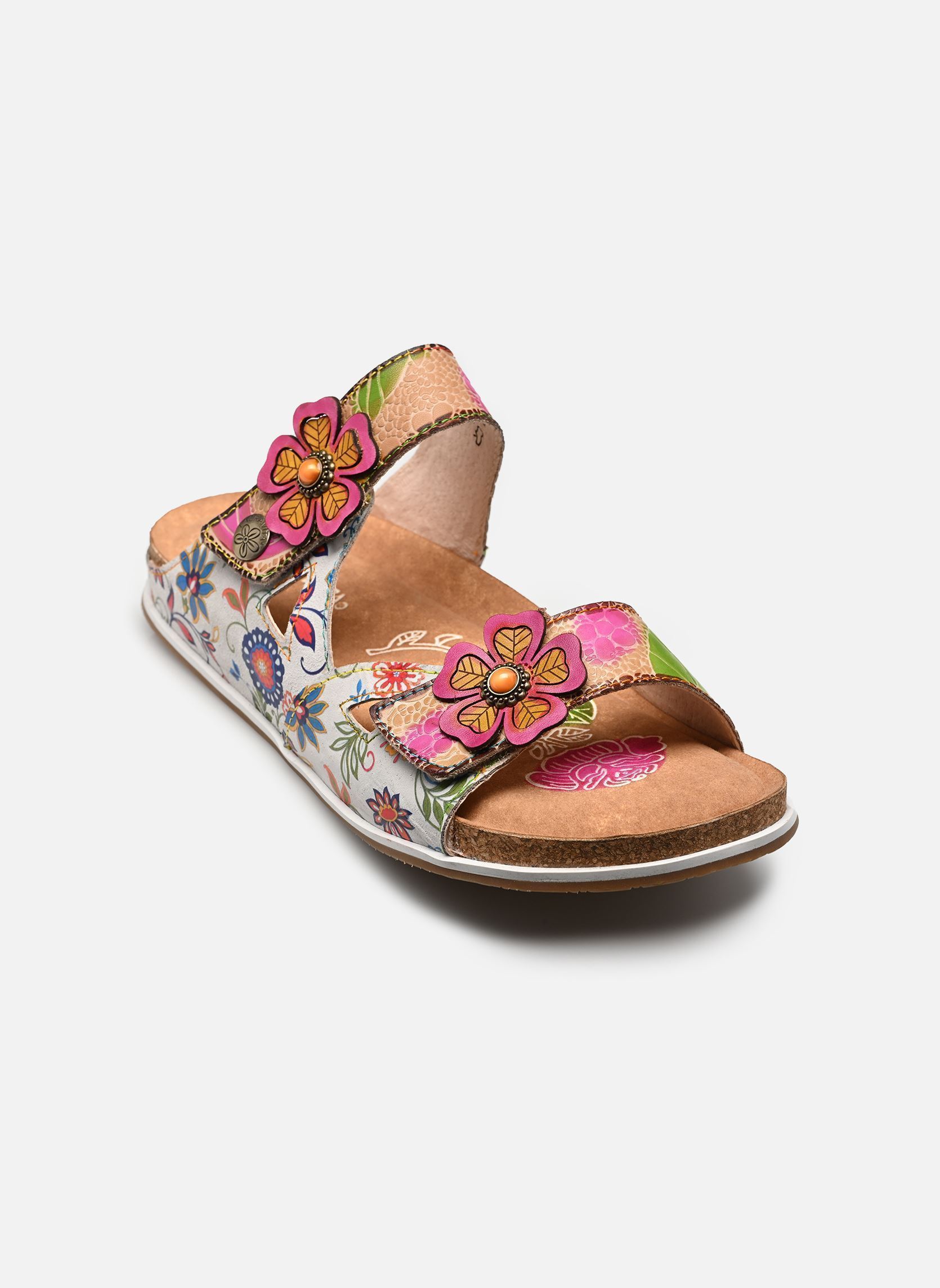 Mules et sabots BRCYANO 32 femme multicolore Laura Vita Mules et sabots BRCYANO 32 femme multicolore Beige