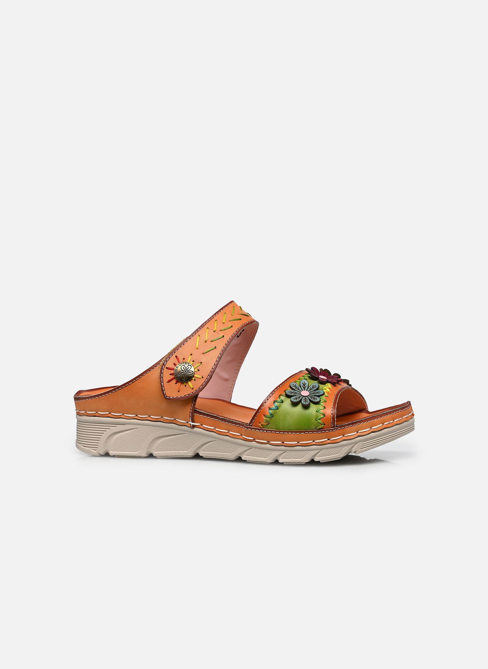 Pantoletten und Clogs DORRY 13 damen orange Laura Vita Pantoletten und Clogs DORRY 13 damen orange Orange