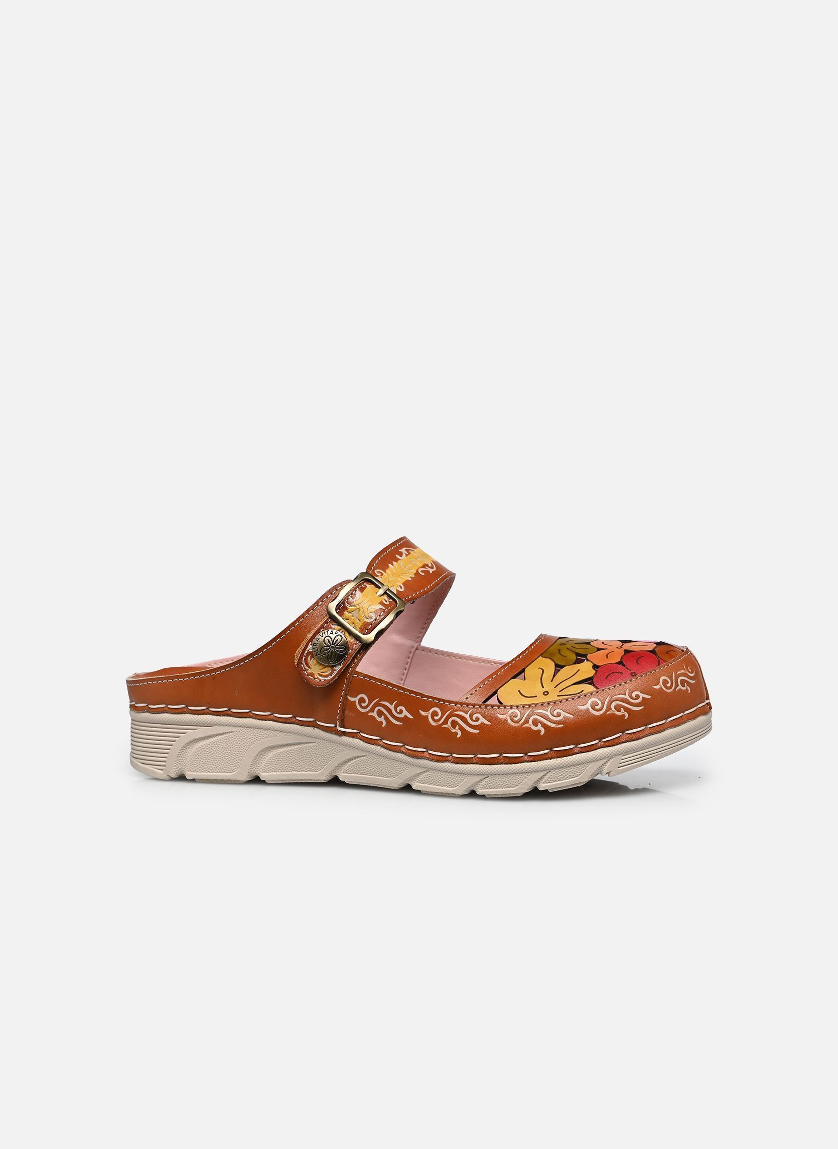 Pantoletten und Clogs DORRY 24 damen braun Laura Vita Pantoletten und Clogs DORRY 24 damen braun Camel