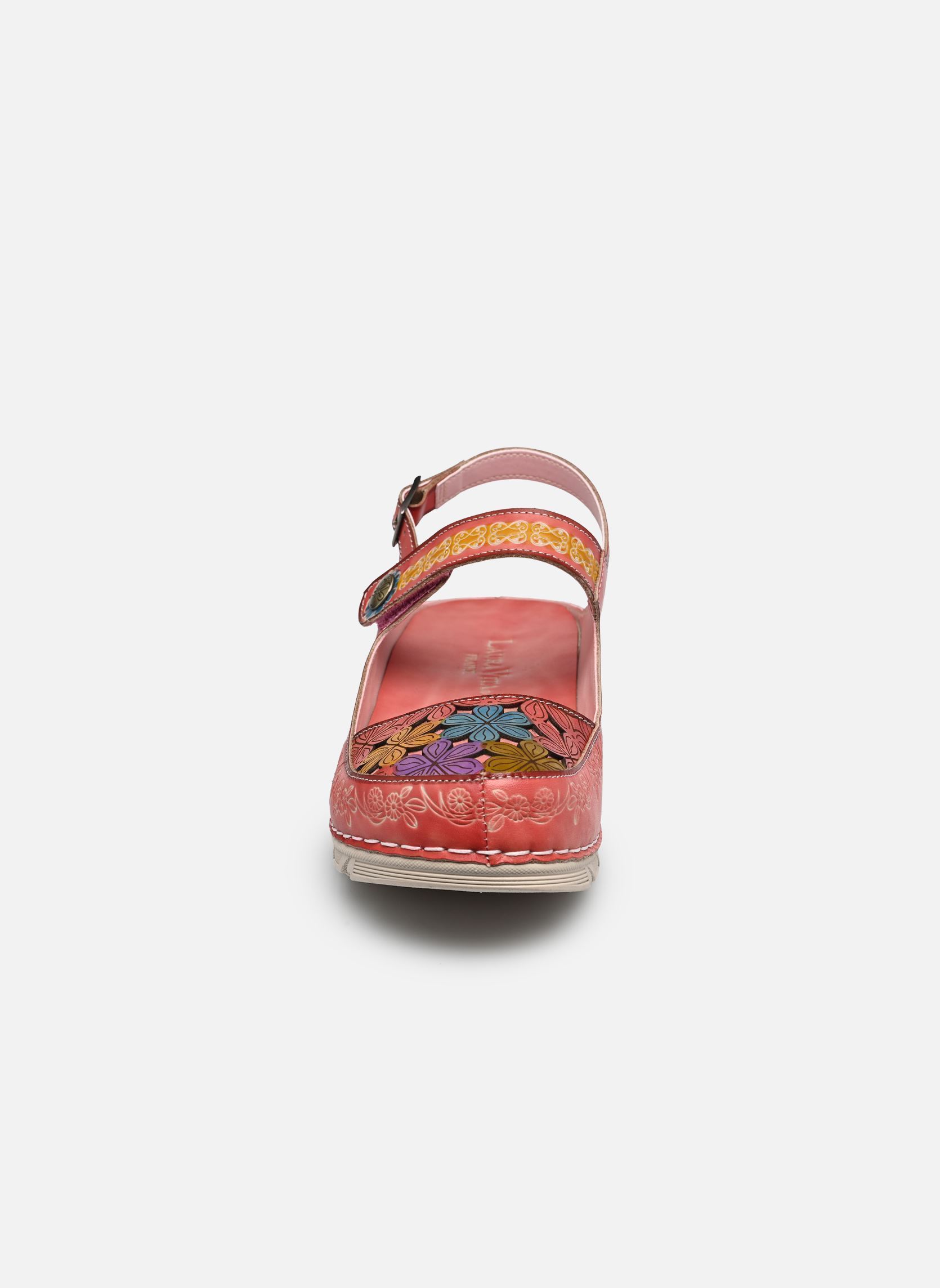 Keil- und Plateausandalen DORRY 32 damen rosa Laura Vita Keil- und Plateausandalen DORRY 32 damen rosa Rose