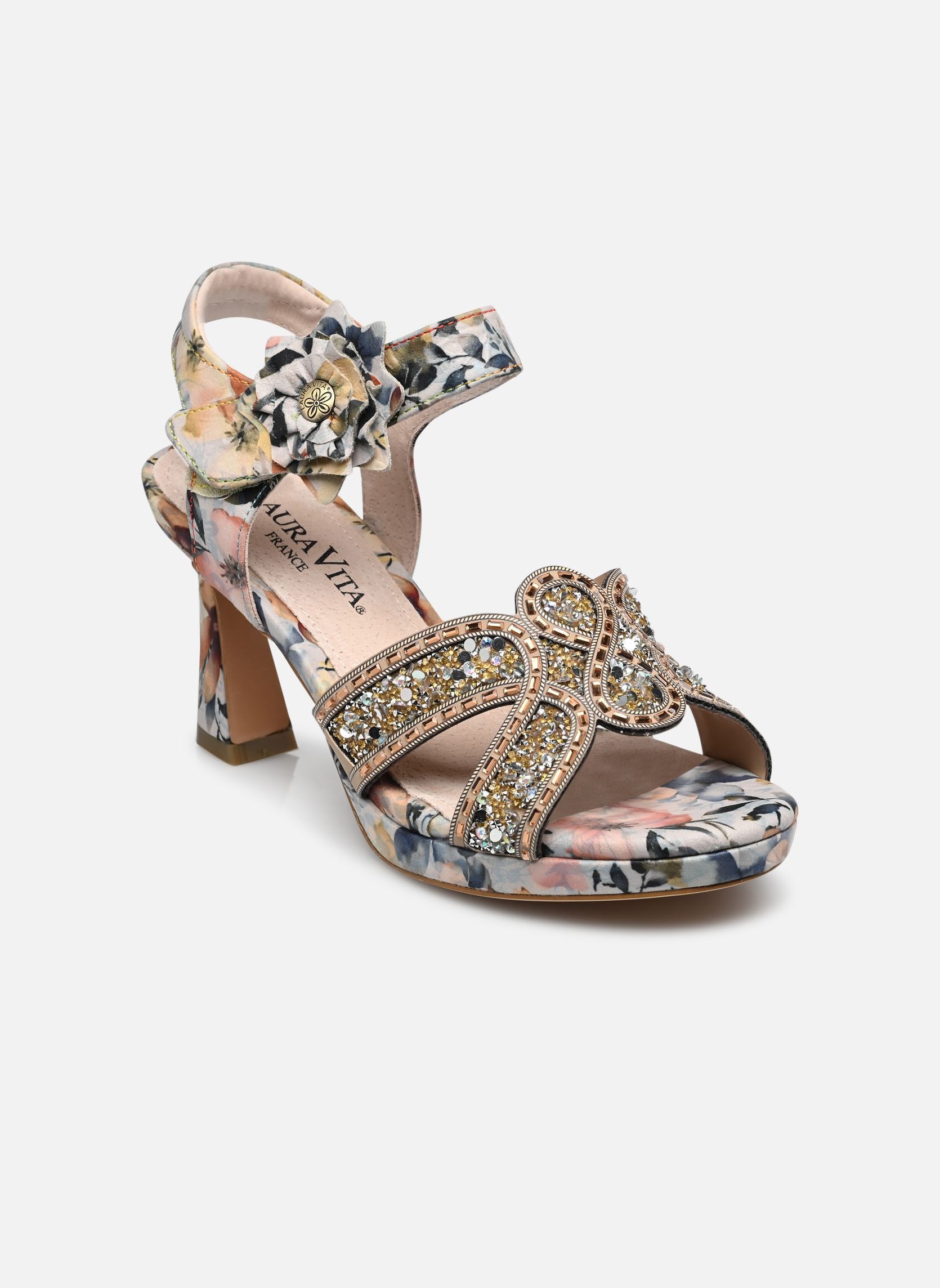 Sandalen FANTASME 08 dames goud en brons Laura Vita Sandalen FANTASME 08 dames goud en brons Or