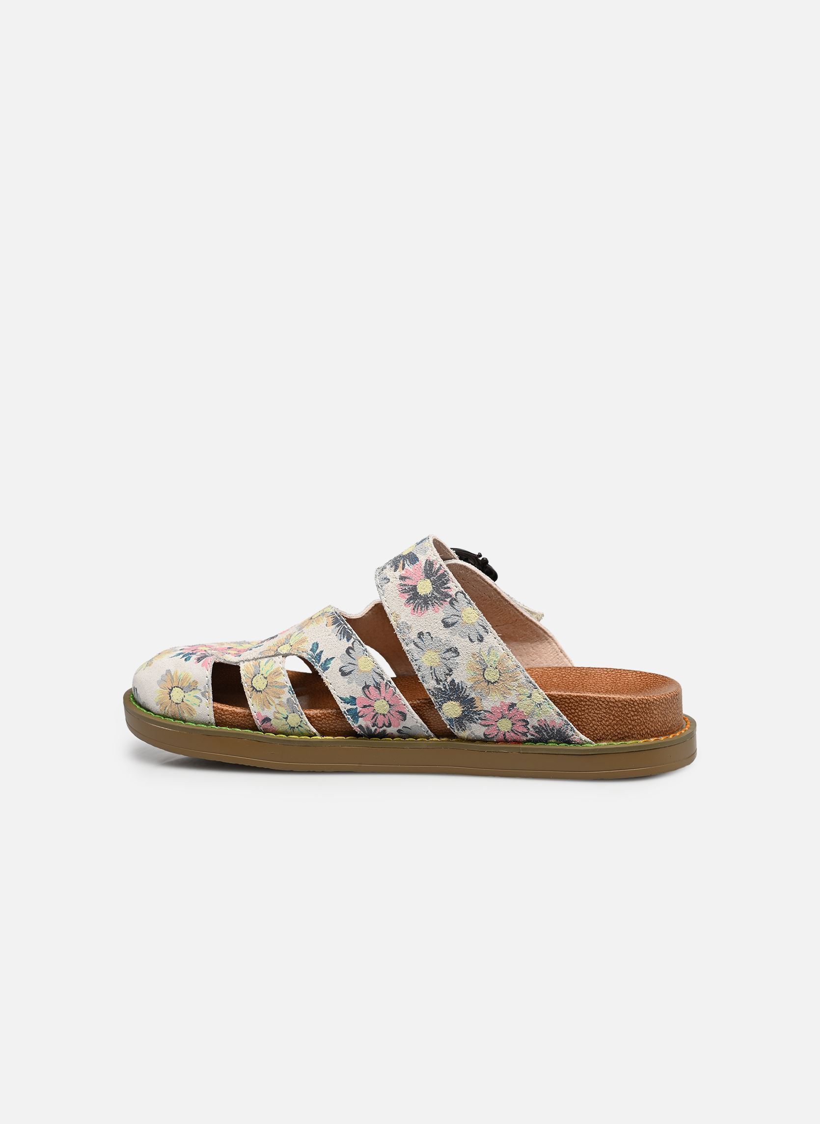 Pantoletten und Clogs FAUCONO 30 damen weiß Laura Vita Pantoletten und Clogs FAUCONO 30 damen weiß Beige