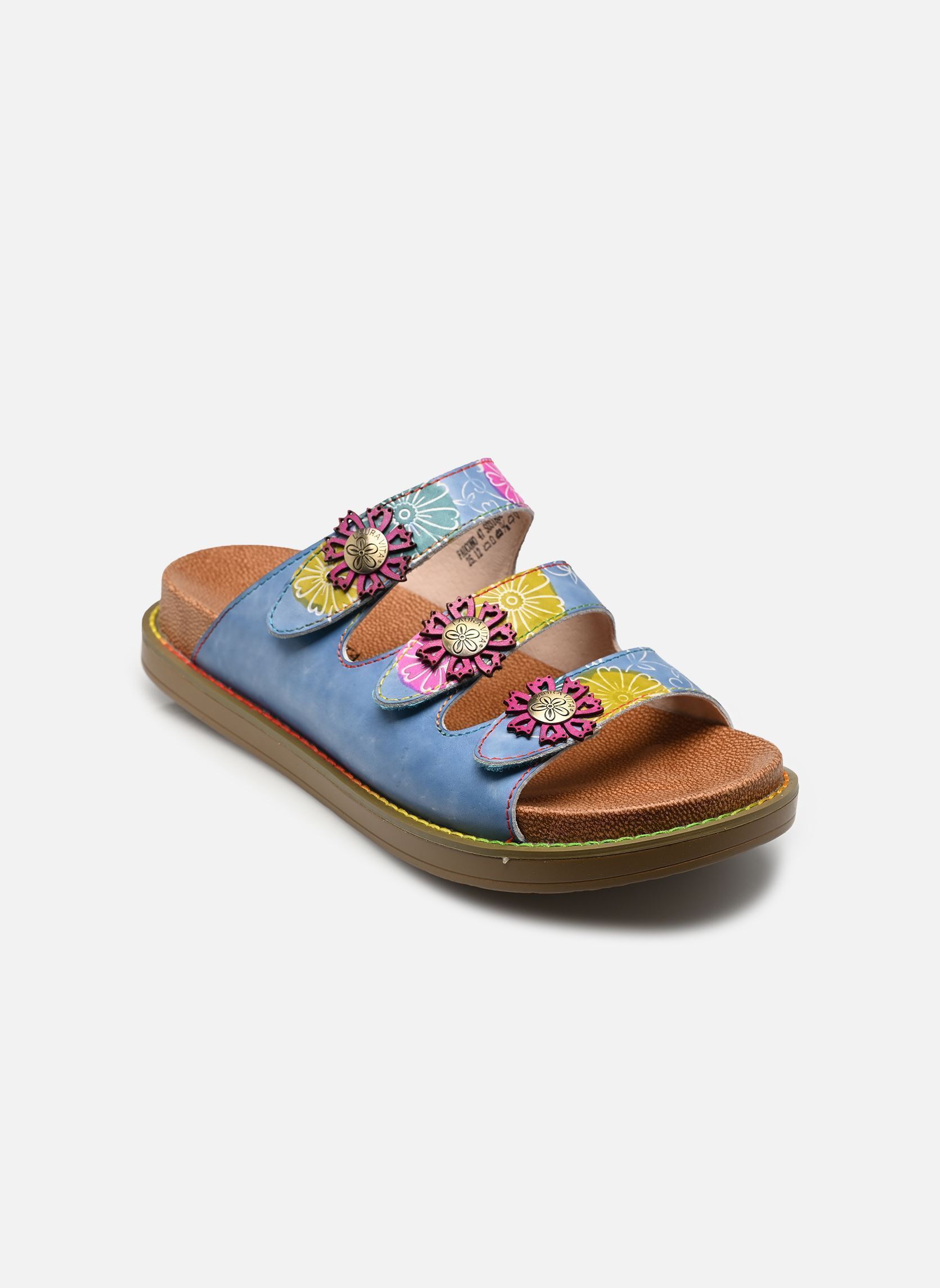 Pantoletten und Clogs FAUCONO 47 damen blau Laura Vita Pantoletten und Clogs FAUCONO 47 damen blau Bleu