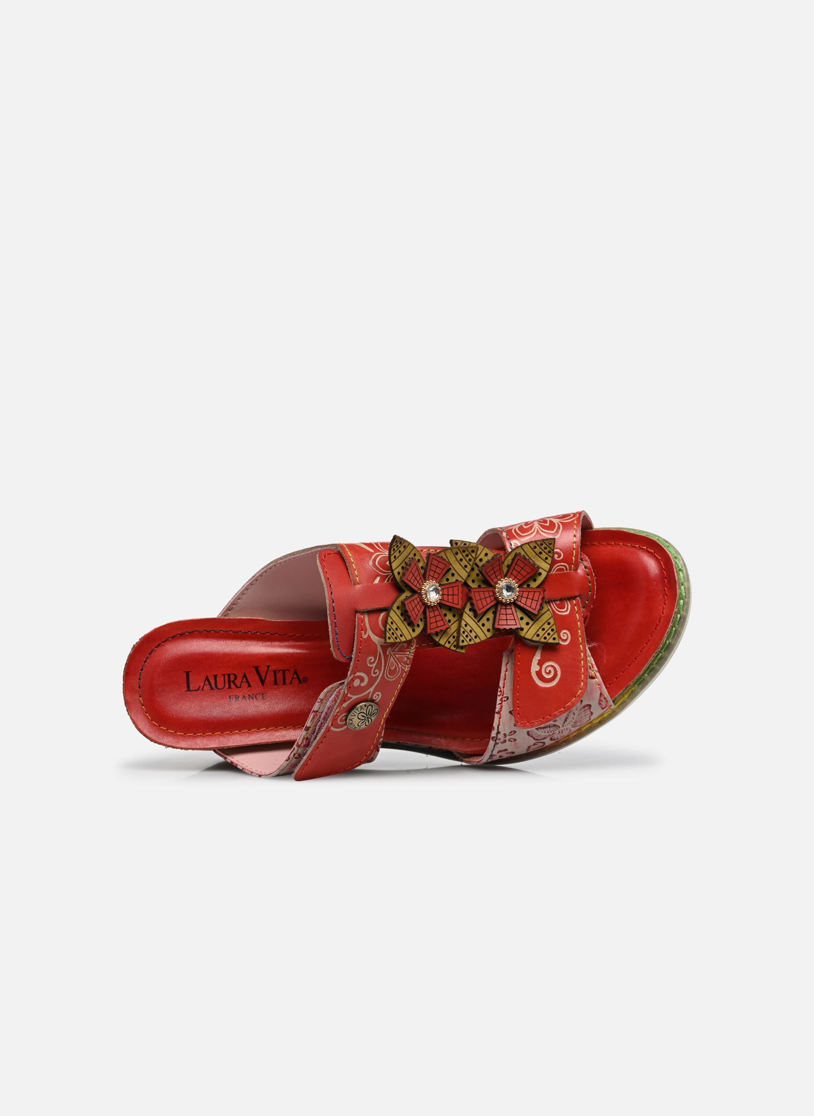Mules HACEO 08 femme rouge Laura Vita Mules HACEO 08 femme rouge Rouge