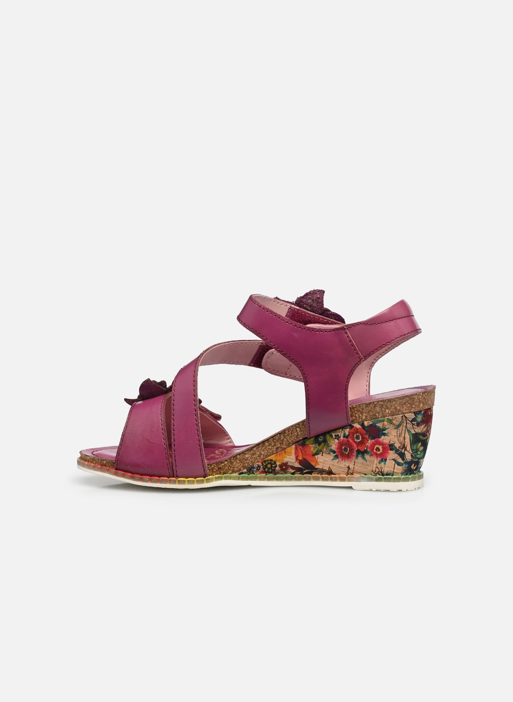 Keil- und Plateausandalen HACEO 15 damen violett Laura Vita Keil- und Plateausandalen HACEO 15 damen violett Violet