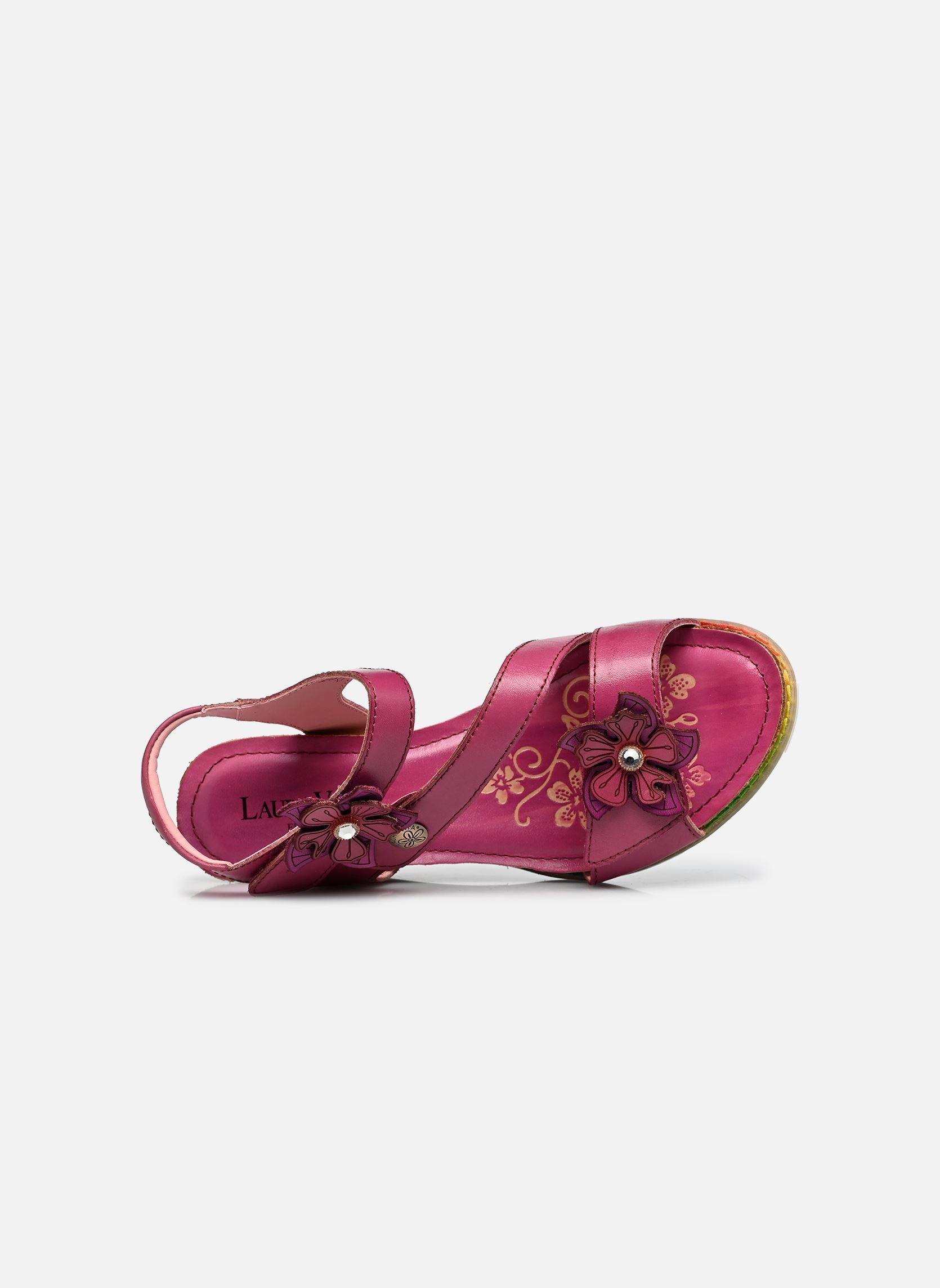 Keil- und Plateausandalen HACEO 15 damen violett Laura Vita Keil- und Plateausandalen HACEO 15 damen violett Violet