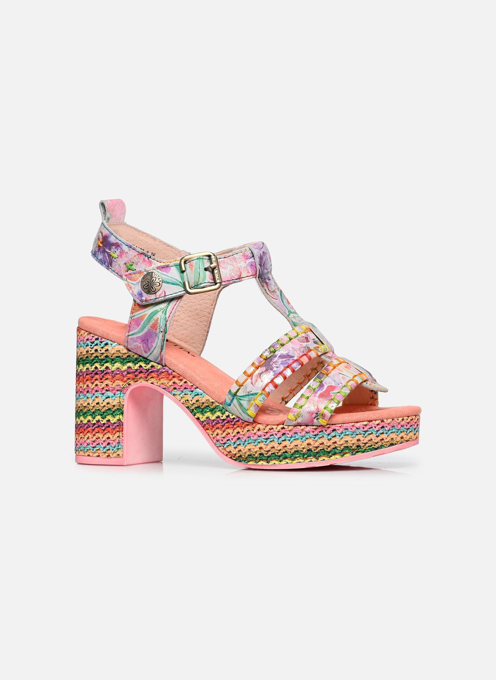 Sandalen HECALO 03 damen mehrfarbig Laura Vita Sandalen HECALO 03 damen mehrfarbig Corail