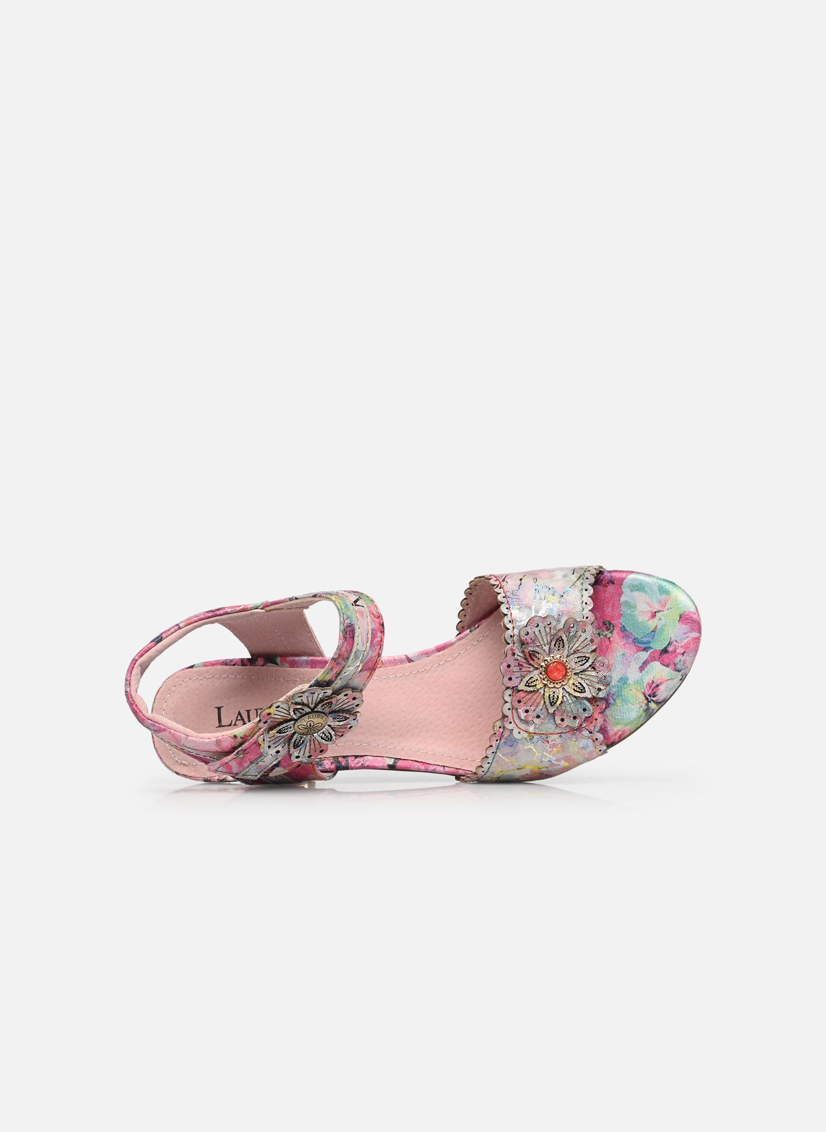 Sandales LESLYO 07 femme rose Laura Vita Sandales LESLYO 07 femme rose Rose