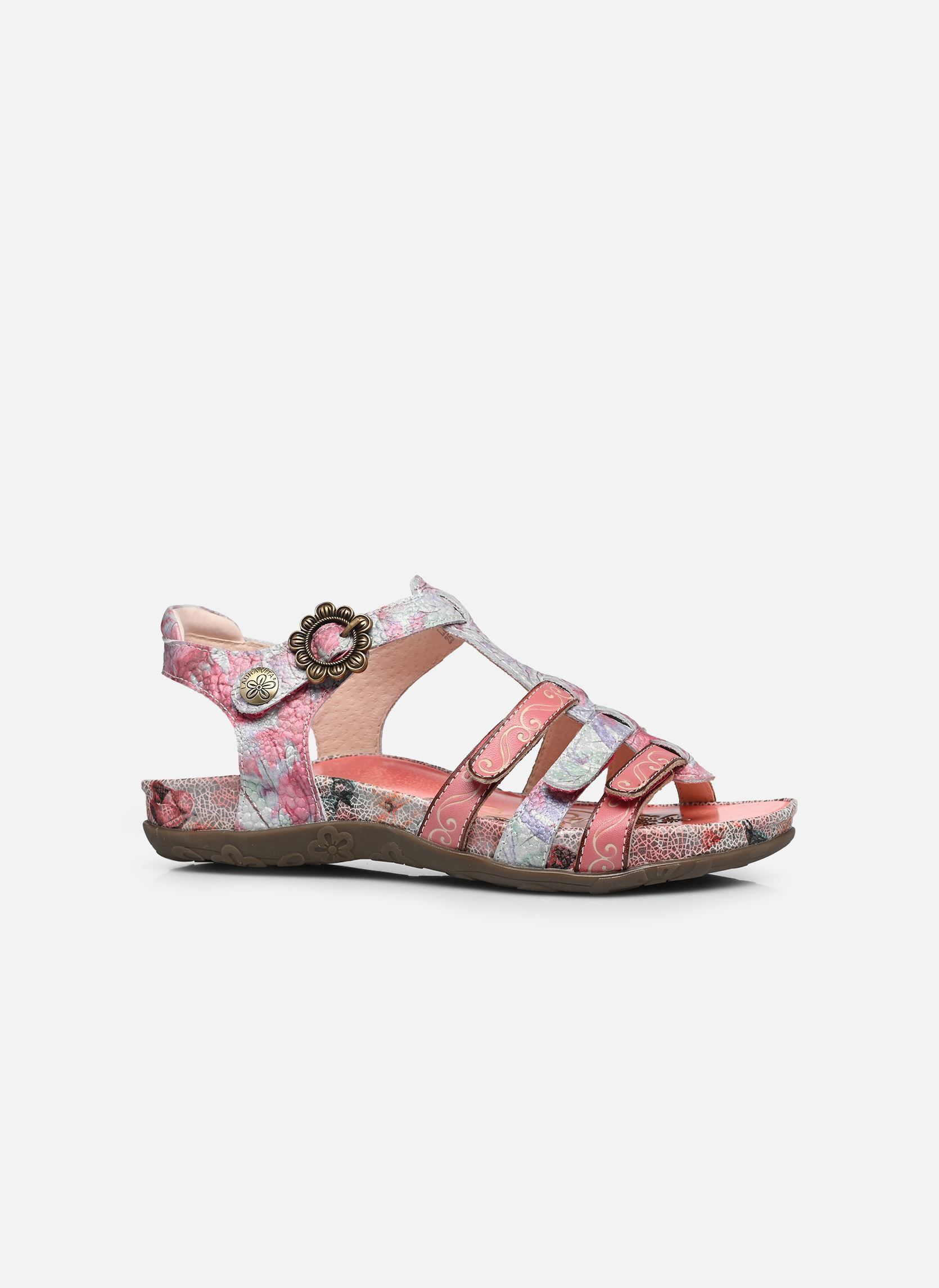 Keil- und Plateausandalen LILOO 42 damen rosa Laura Vita Keil- und Plateausandalen LILOO 42 damen rosa Rose