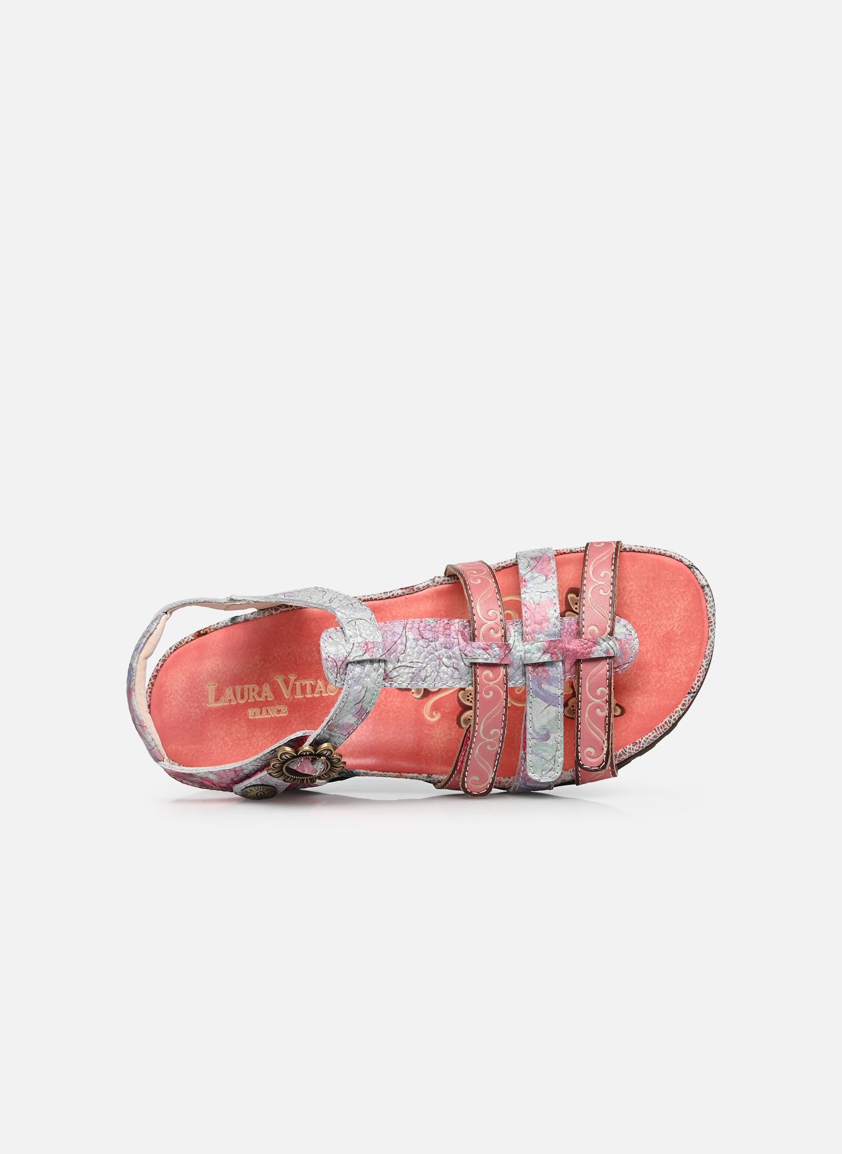 Keil- und Plateausandalen LILOO 42 damen rosa Laura Vita Keil- und Plateausandalen LILOO 42 damen rosa Rose