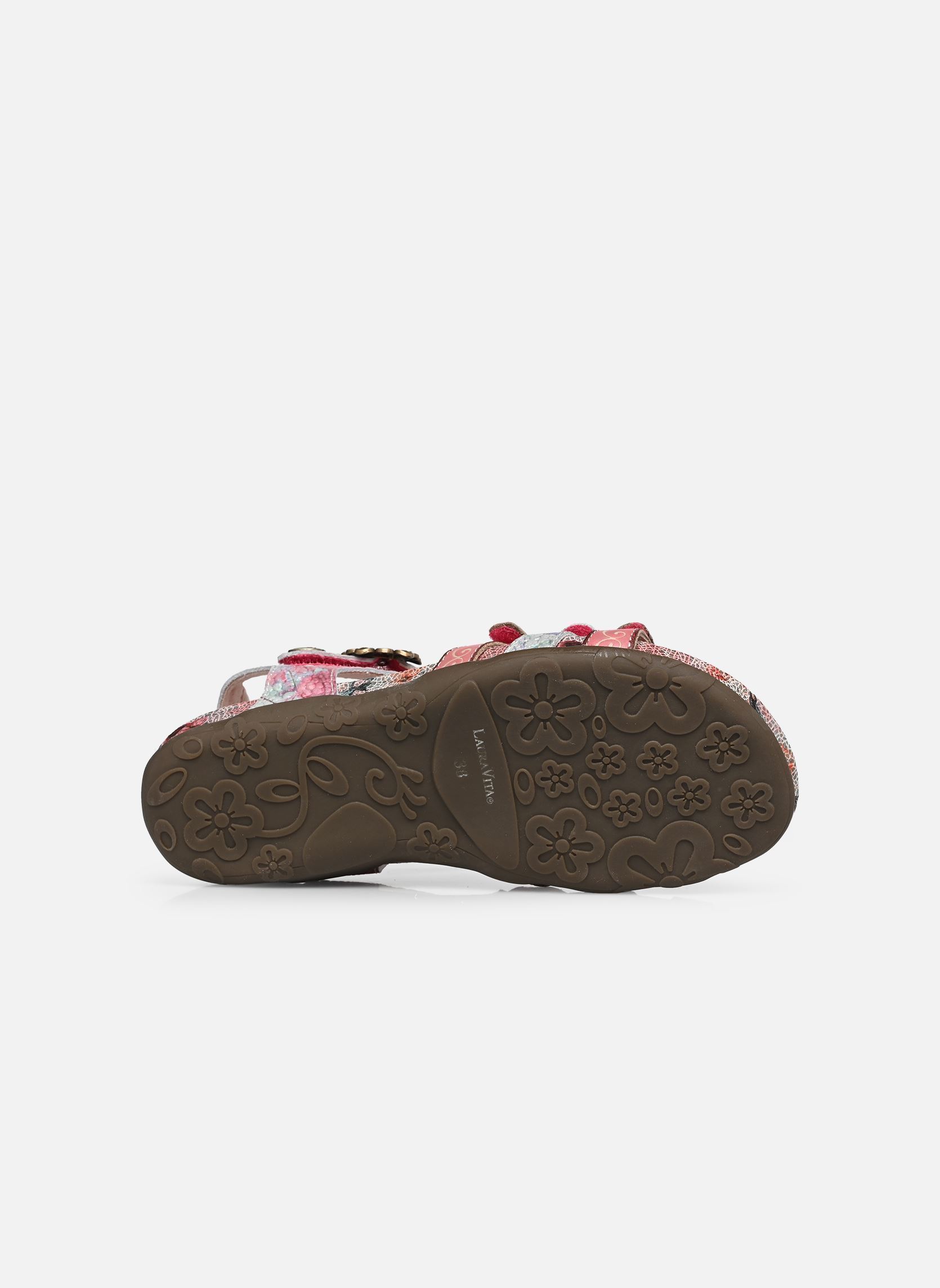 Keil- und Plateausandalen LILOO 42 damen rosa Laura Vita Keil- und Plateausandalen LILOO 42 damen rosa Rose