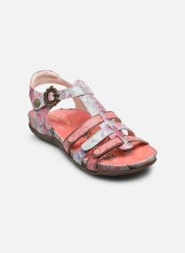 Sandali con zeppa e plateau LILOO 42 donna blu