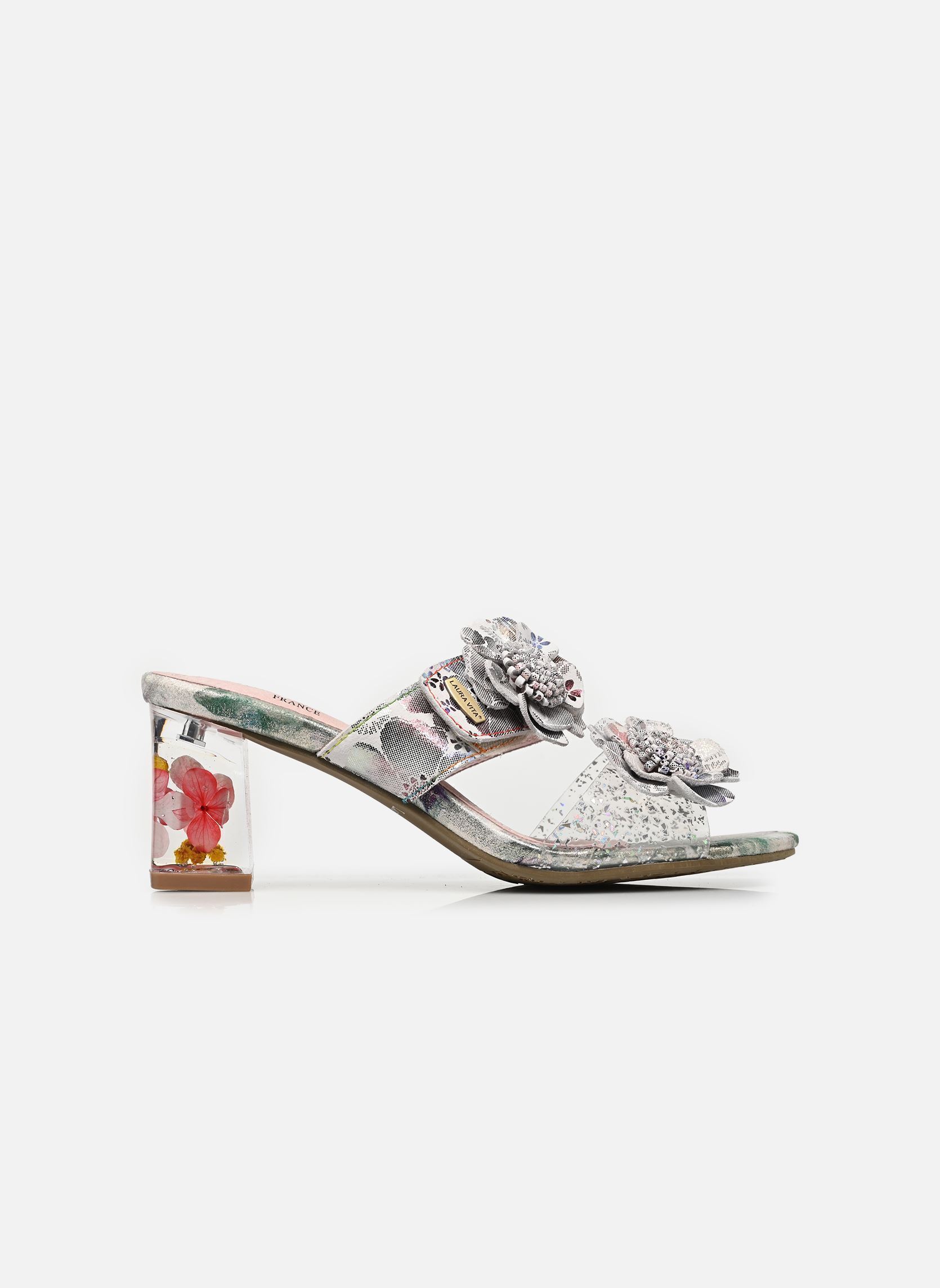Pantoletten und Clogs LUCIEO 32 damen grau Laura Vita Pantoletten und Clogs LUCIEO 32 damen grau Beige