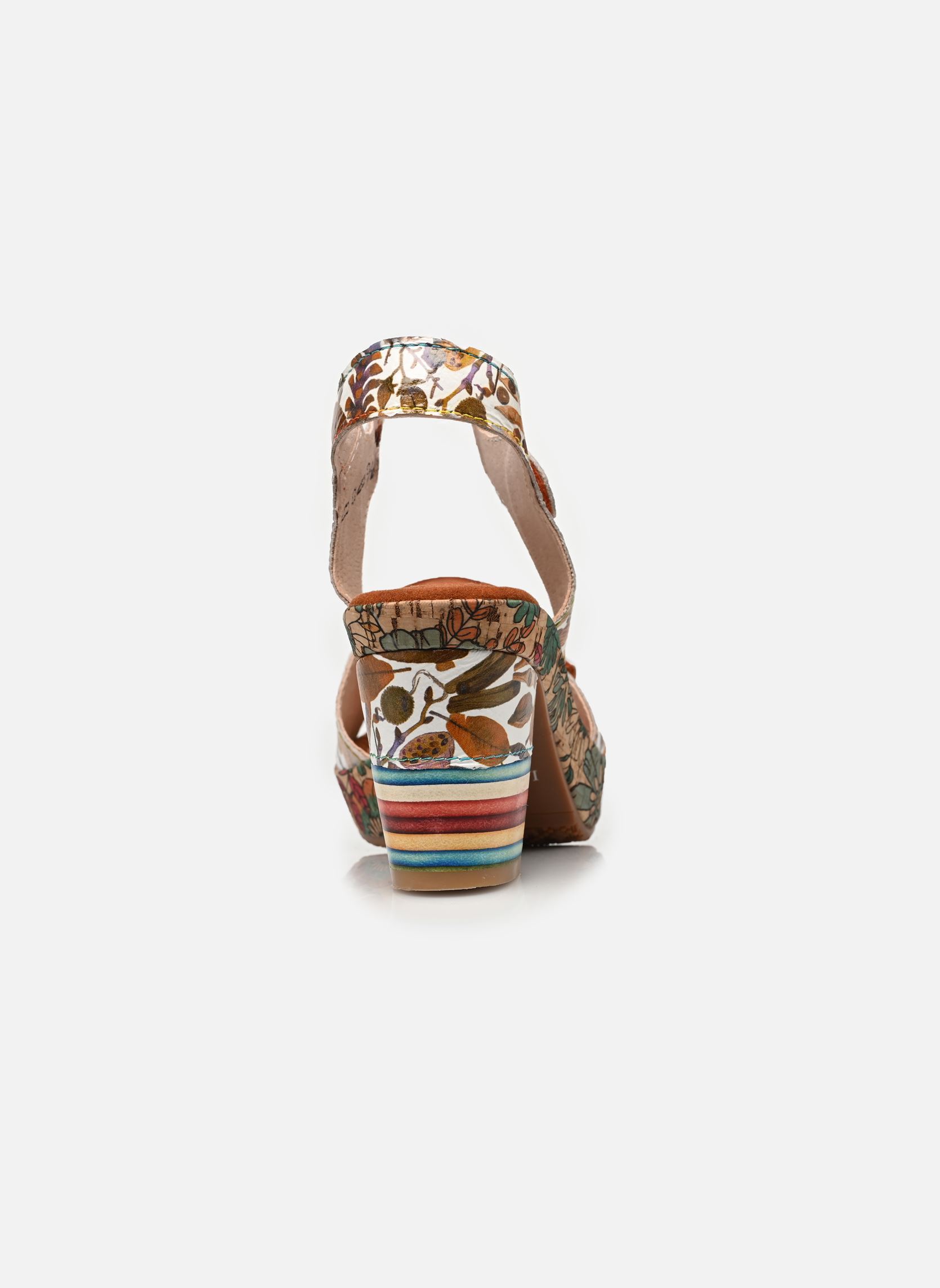 Sandales NELLAO 36 femme multicolore Laura Vita Sandales NELLAO 36 femme multicolore Camel