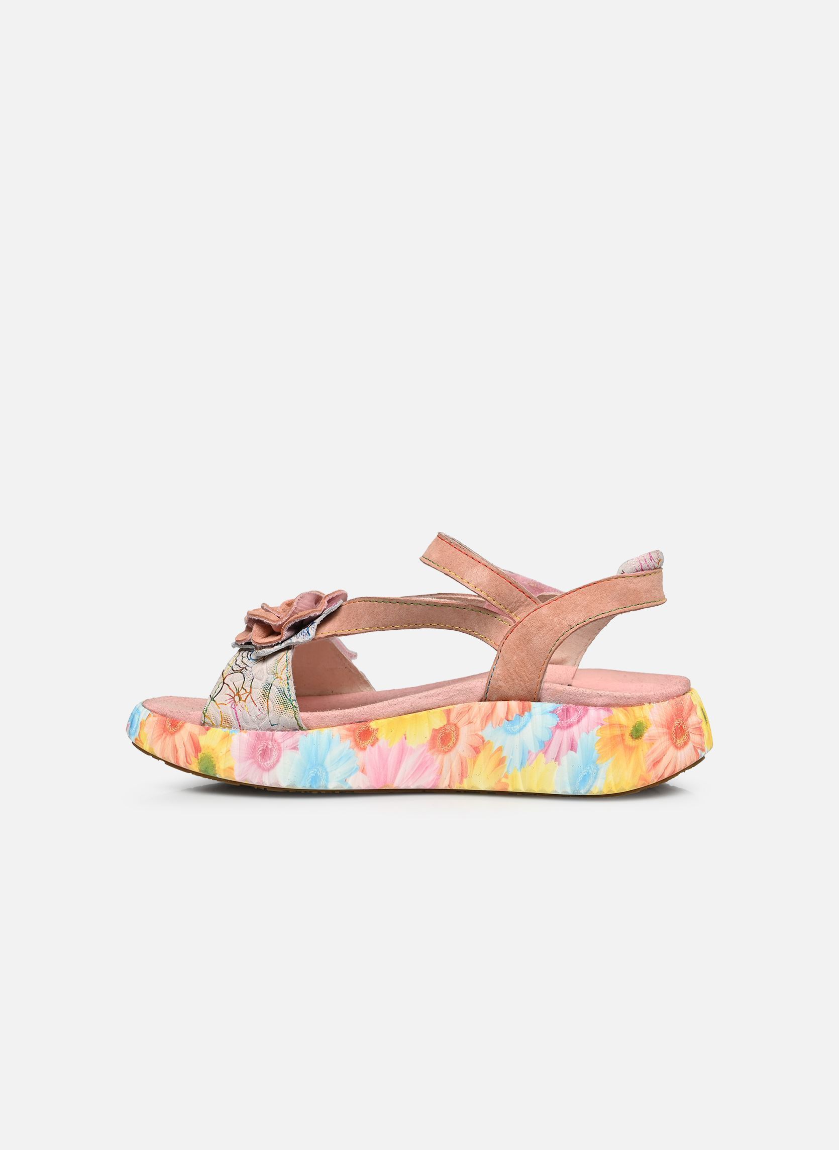 Keil- und Plateausandalen NIKITO 01 damen rosa Laura Vita Keil- und Plateausandalen NIKITO 01 damen rosa Rose