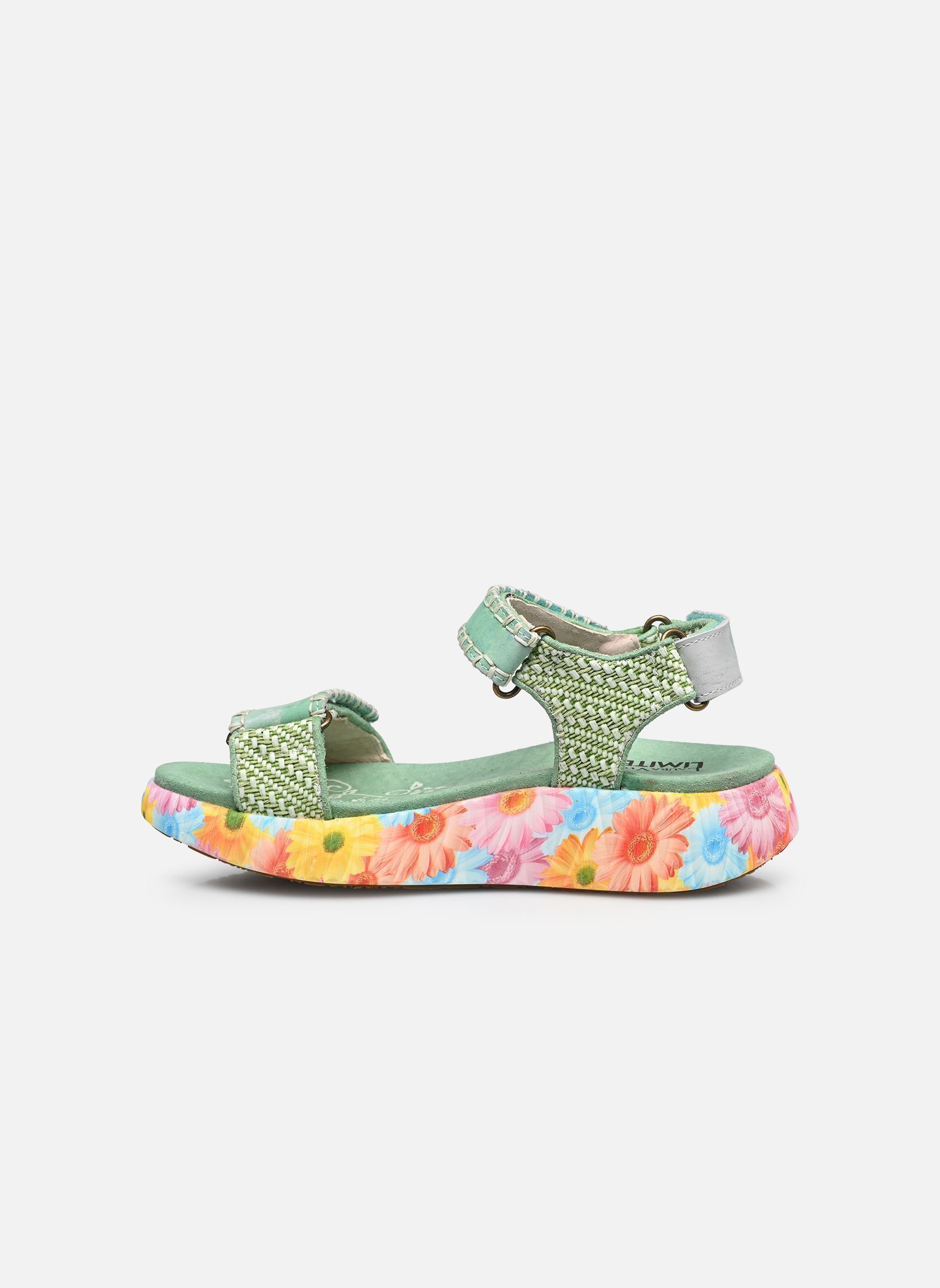 Keil- und Plateausandalen NIKITO 06 damen grün Laura Vita Keil- und Plateausandalen NIKITO 06 damen grün Vert