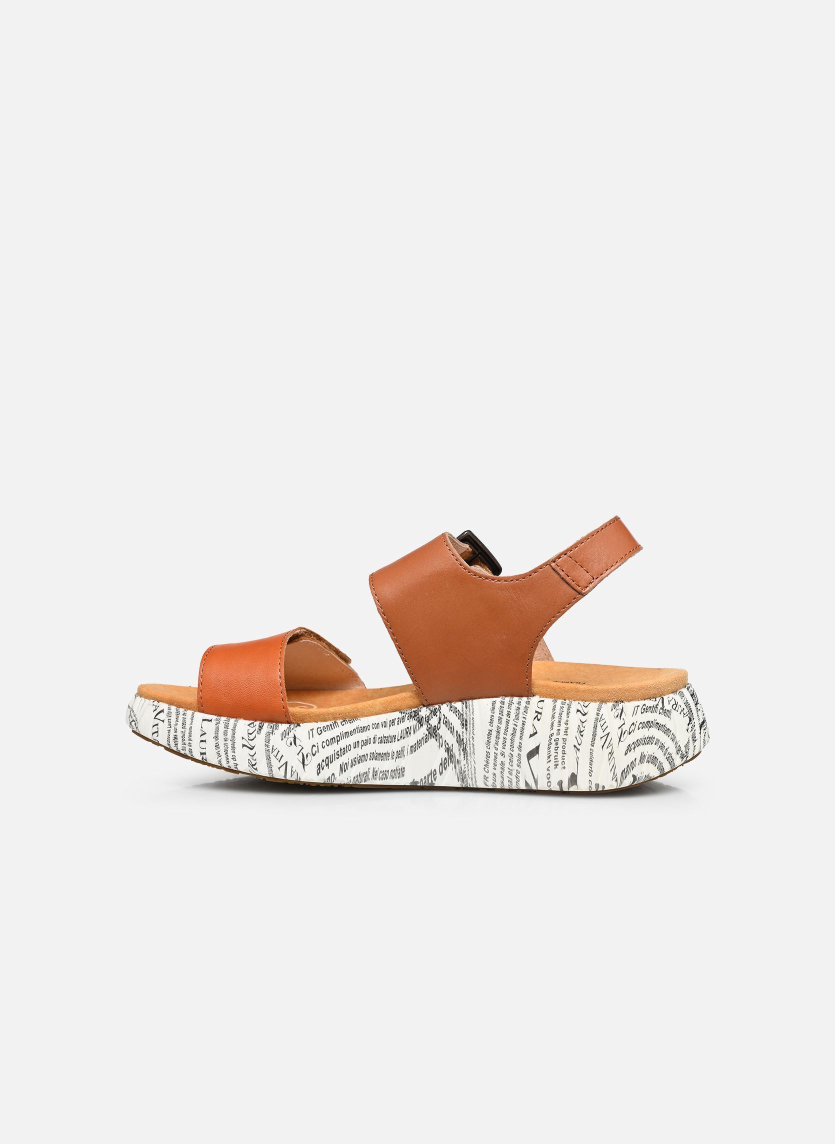 Sandales compensées et plateformes NIKITO 10 femme orange Laura Vita Sandales compensées et plateformes NIKITO 10 femme orange Orange
