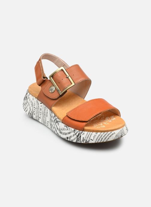 Laura Vita Keil- und Plateausandalen NIKITO 10 damen orange