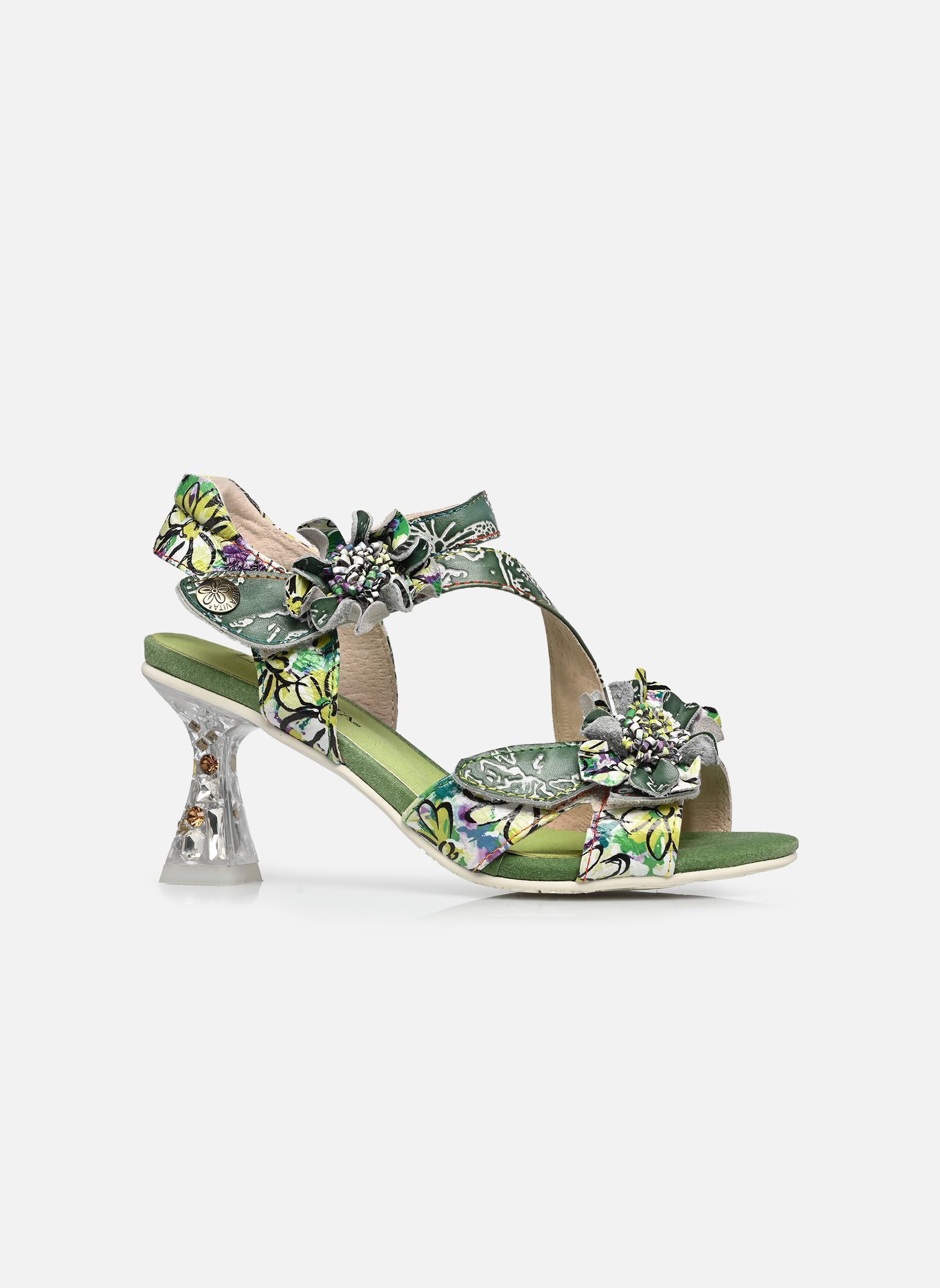 Sandalen OLIVEO 55 damen grün Laura Vita Sandalen OLIVEO 55 damen grün Vert