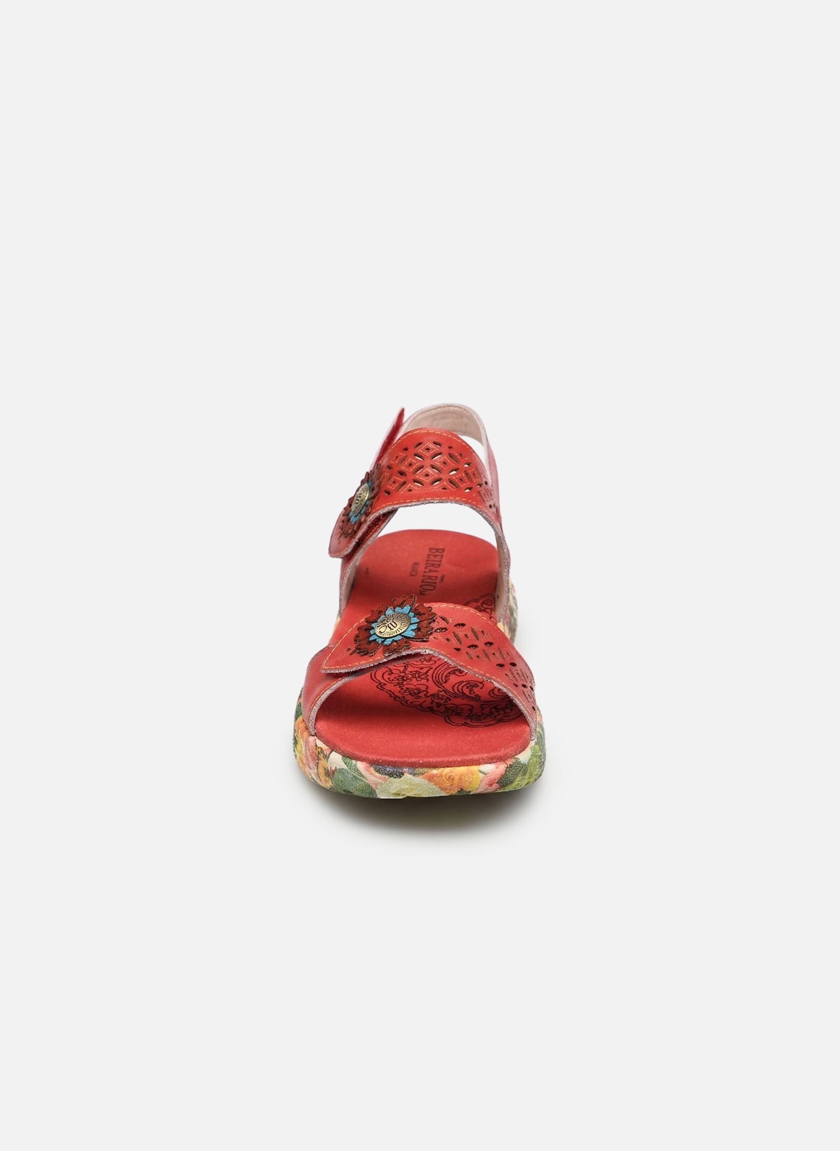 Sandales compensées et plateformes SANAO 53 femme rouge Laura Vita Sandales compensées et plateformes SANAO 53 femme rouge Rouge