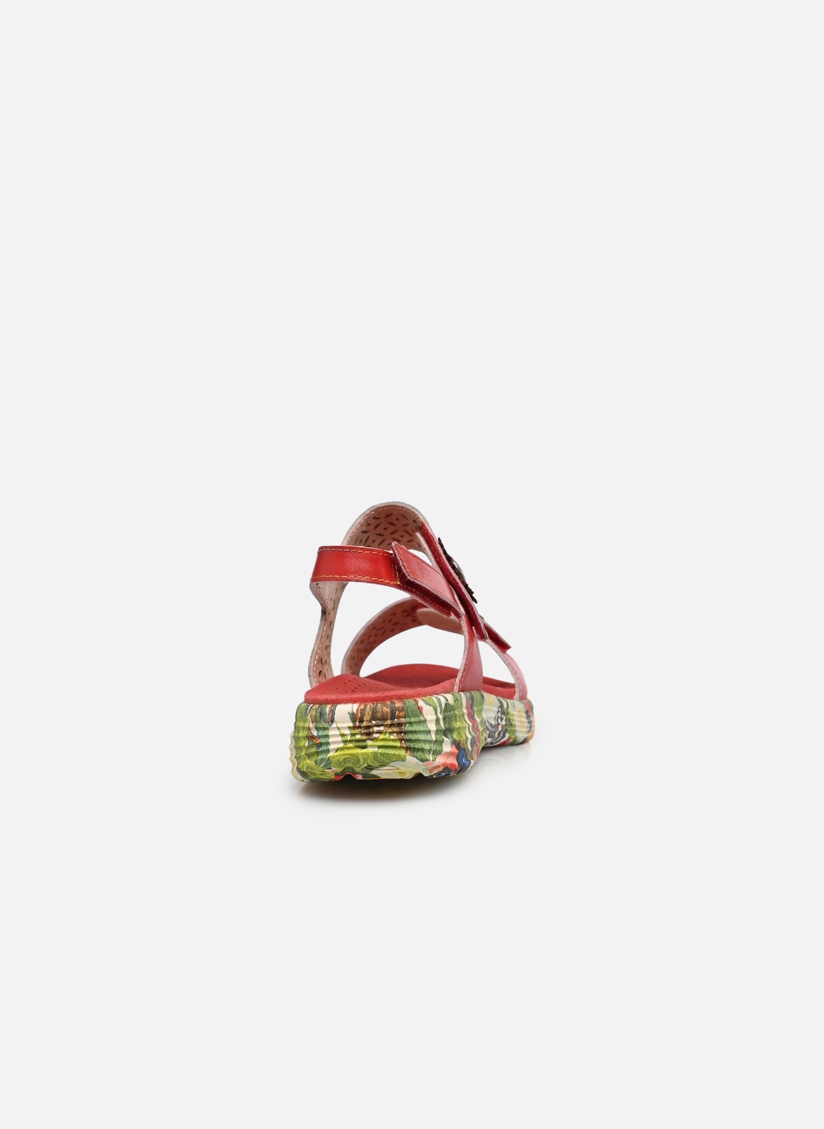 Sandales compensées et plateformes SANAO 53 femme rouge Laura Vita Sandales compensées et plateformes SANAO 53 femme rouge Rouge