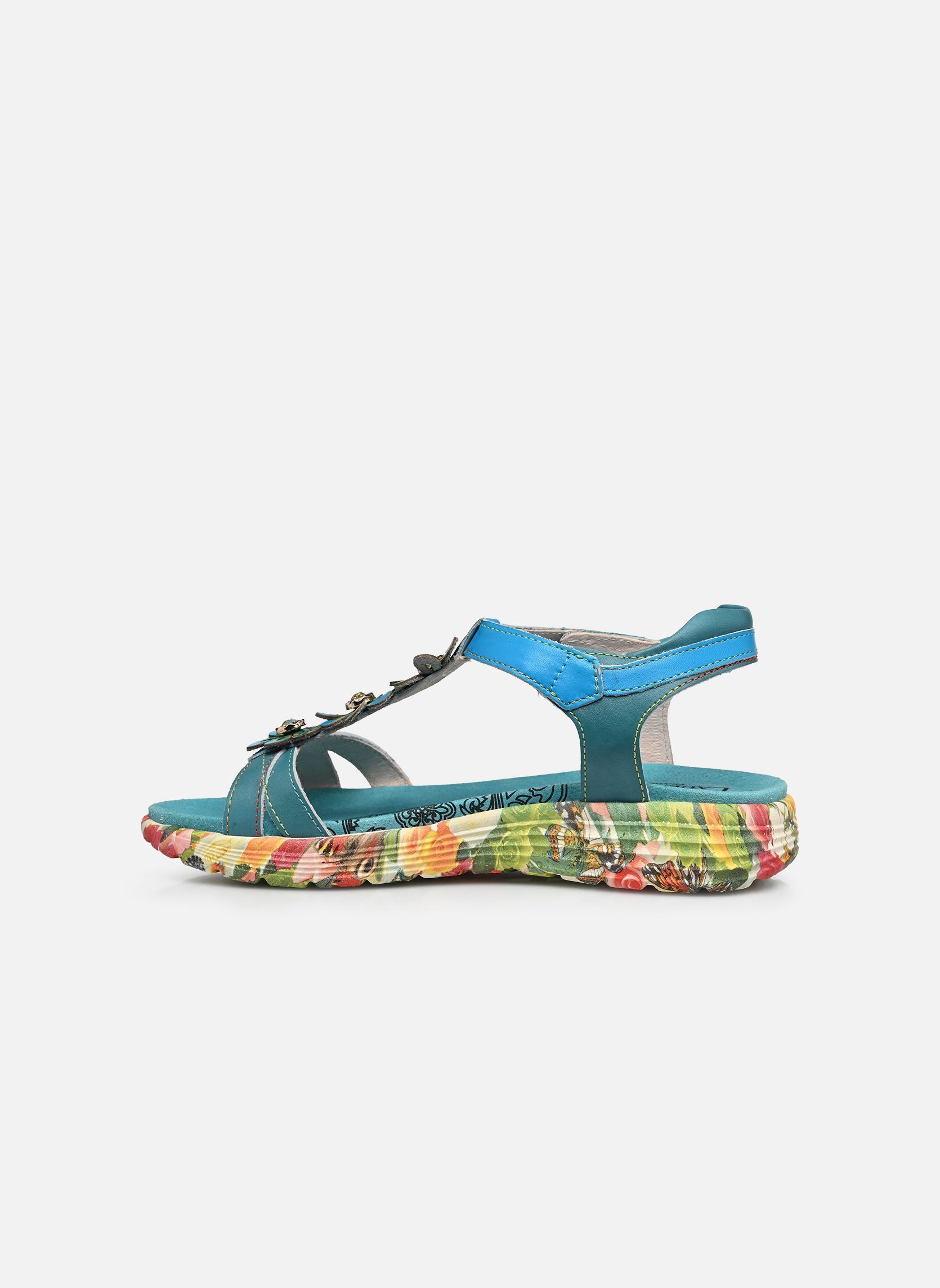 Keil- und Plateausandalen SANAO 54 damen blau Laura Vita Keil- und Plateausandalen SANAO 54 damen blau Turquoise