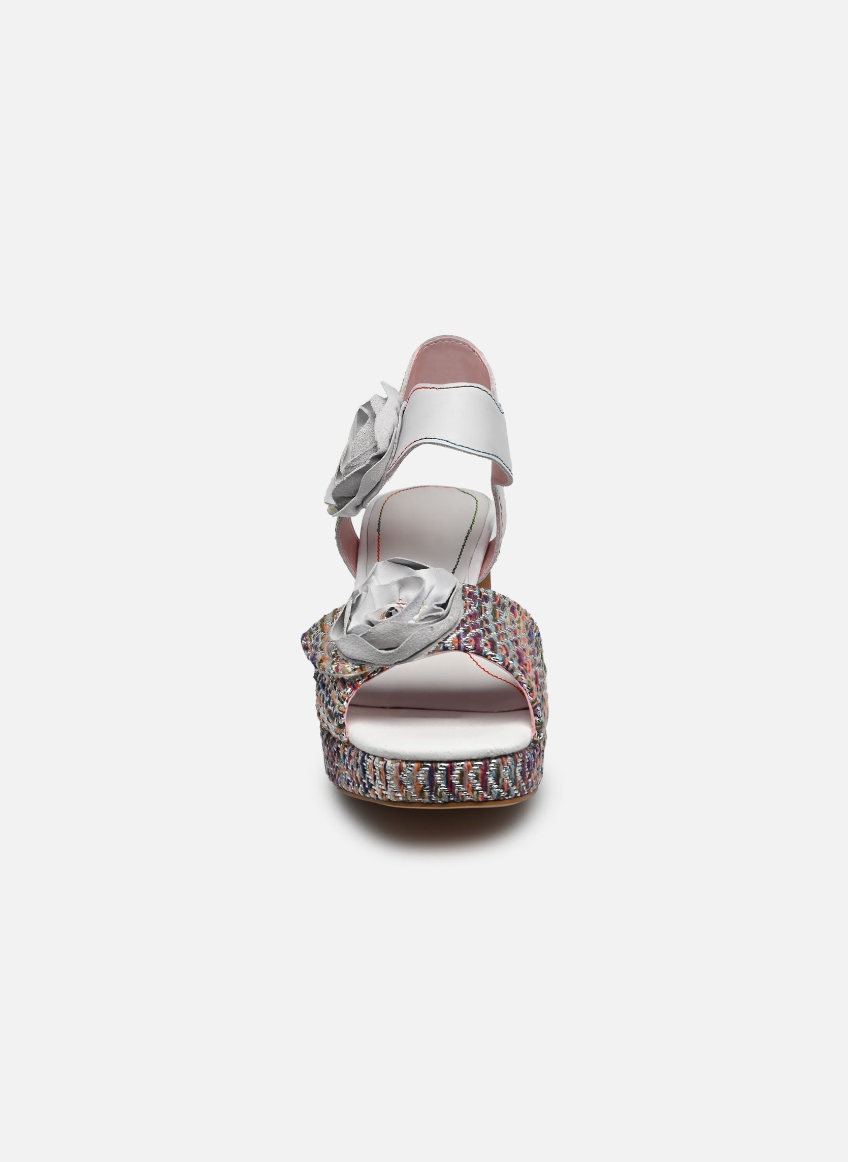 Sandalen THEAO 07 damen grau Laura Vita Sandalen THEAO 07 damen grau Blanc