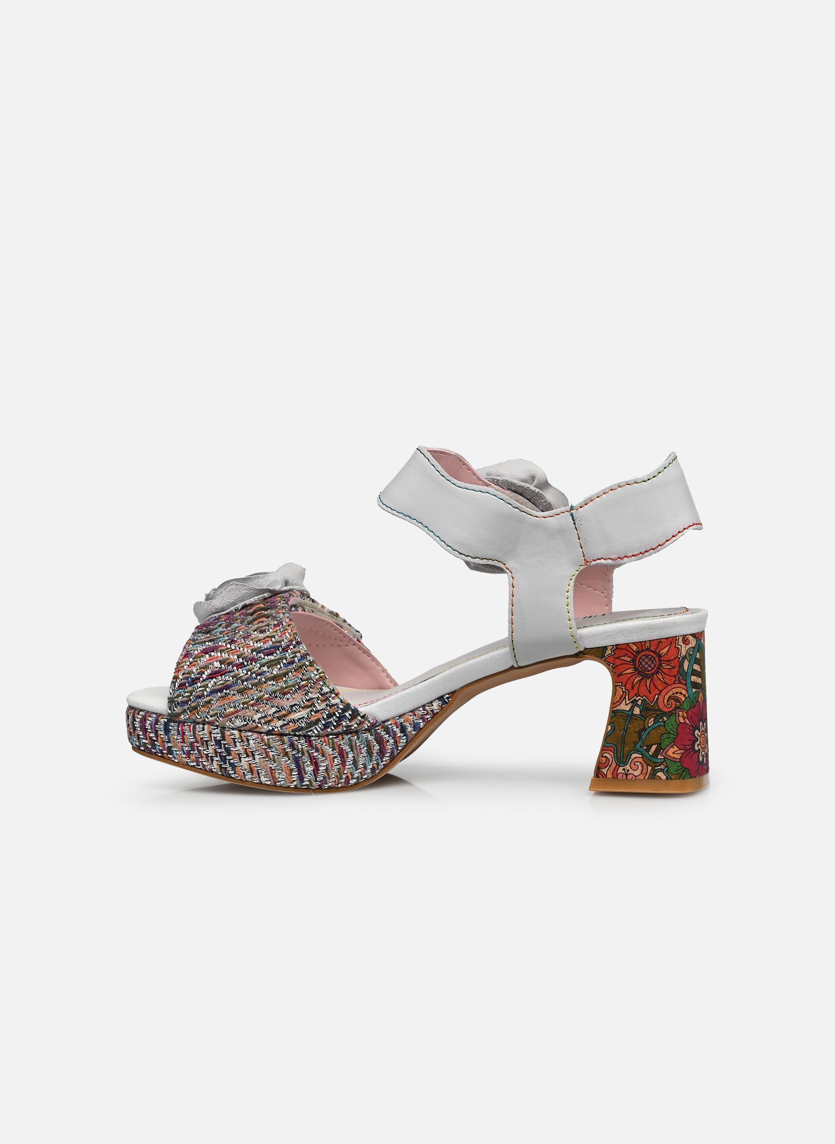 Sandalen THEAO 07 damen grau Laura Vita Sandalen THEAO 07 damen grau Blanc