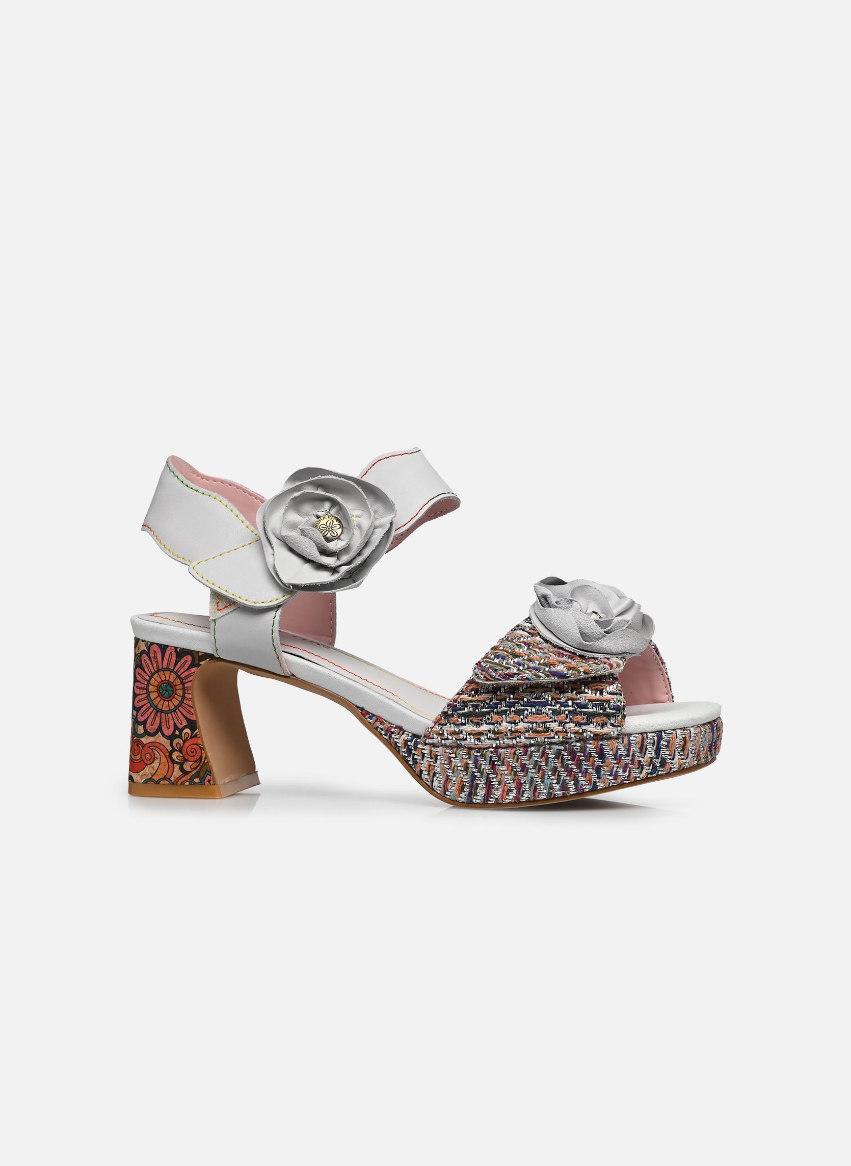 Sandalen THEAO 07 damen grau Laura Vita Sandalen THEAO 07 damen grau Blanc