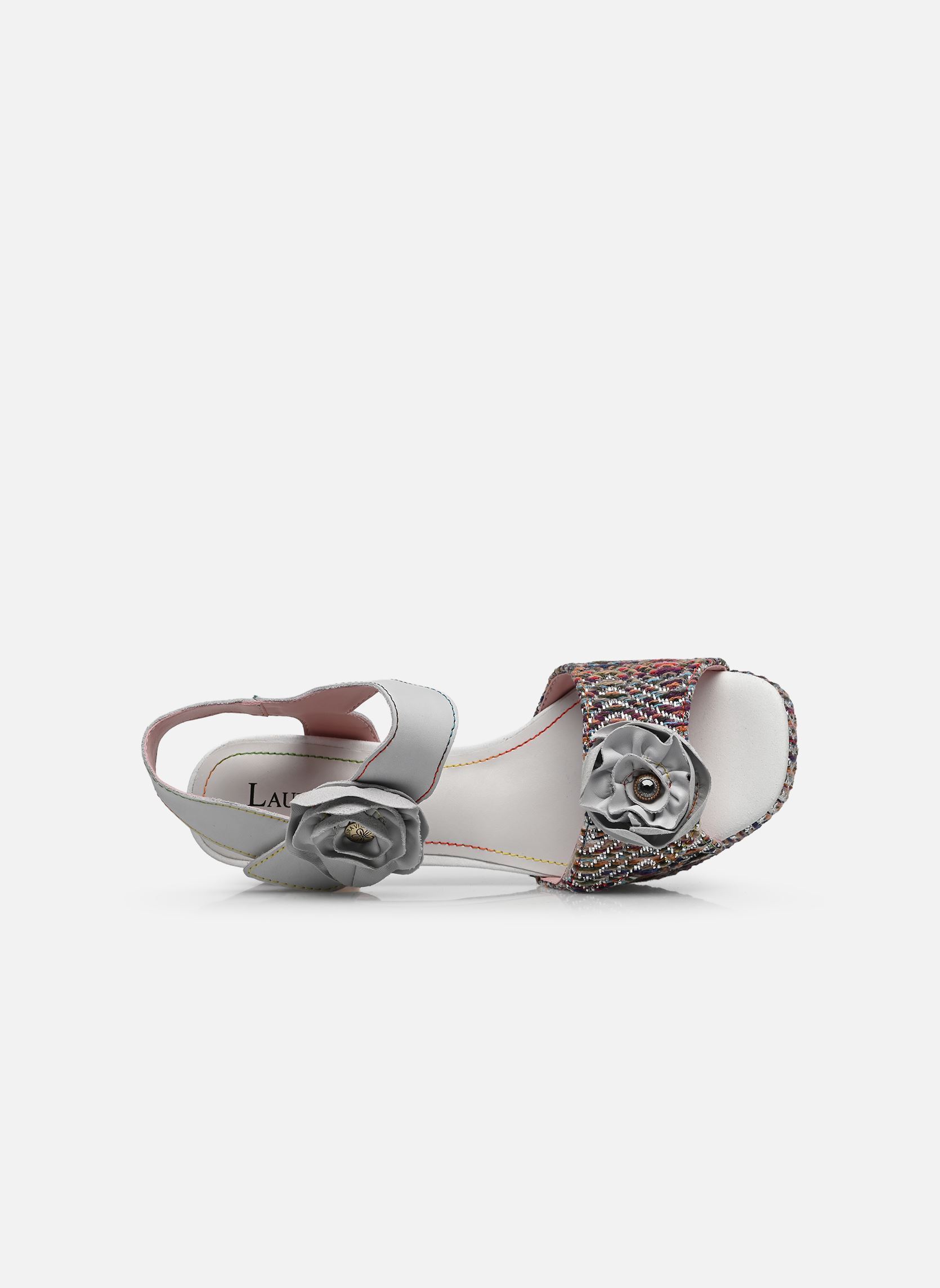 Sandalen THEAO 07 damen grau Laura Vita Sandalen THEAO 07 damen grau Blanc