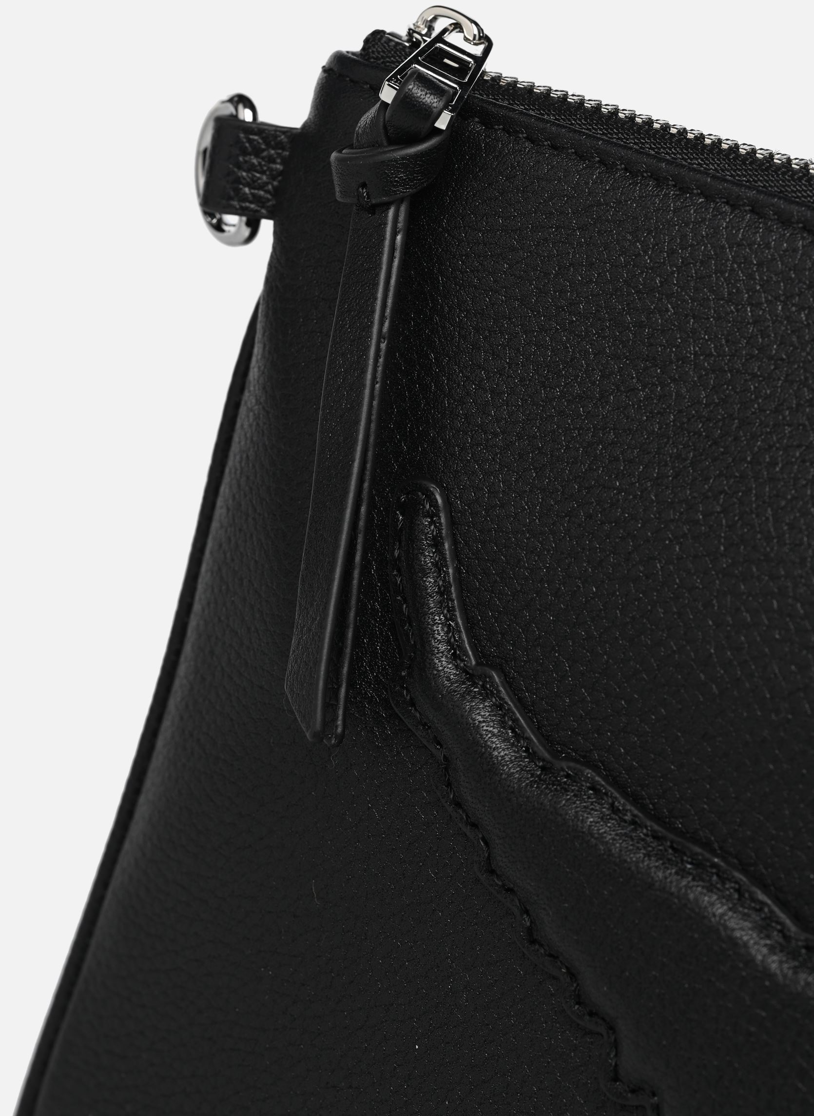 Clutches ANGEL POUCH GRAINED LEATHER damen schwarz Zadig & Voltaire Clutches ANGEL POUCH GRAINED LEATHER damen schwarz Black