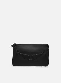 Clutches ANGEL POUCH GRAINED LEATHER damen schwarz Zadig & Voltaire Clutches ANGEL POUCH GRAINED LEATHER damen schwarz Black